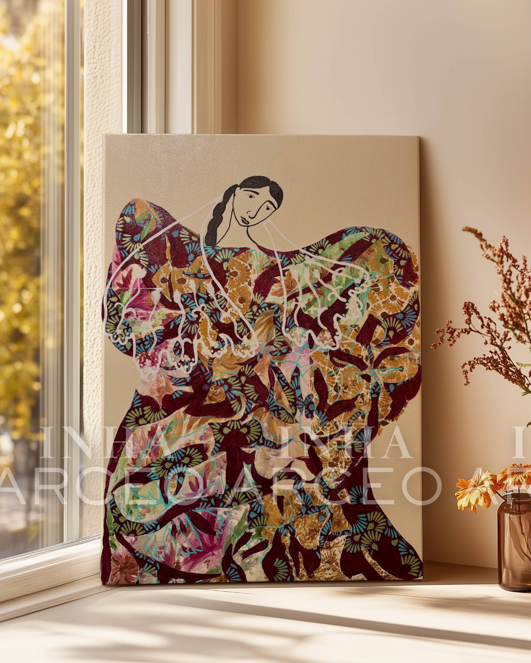 Bottled Up Emotions Series: Alala (Worry), 2025 (SOLD)