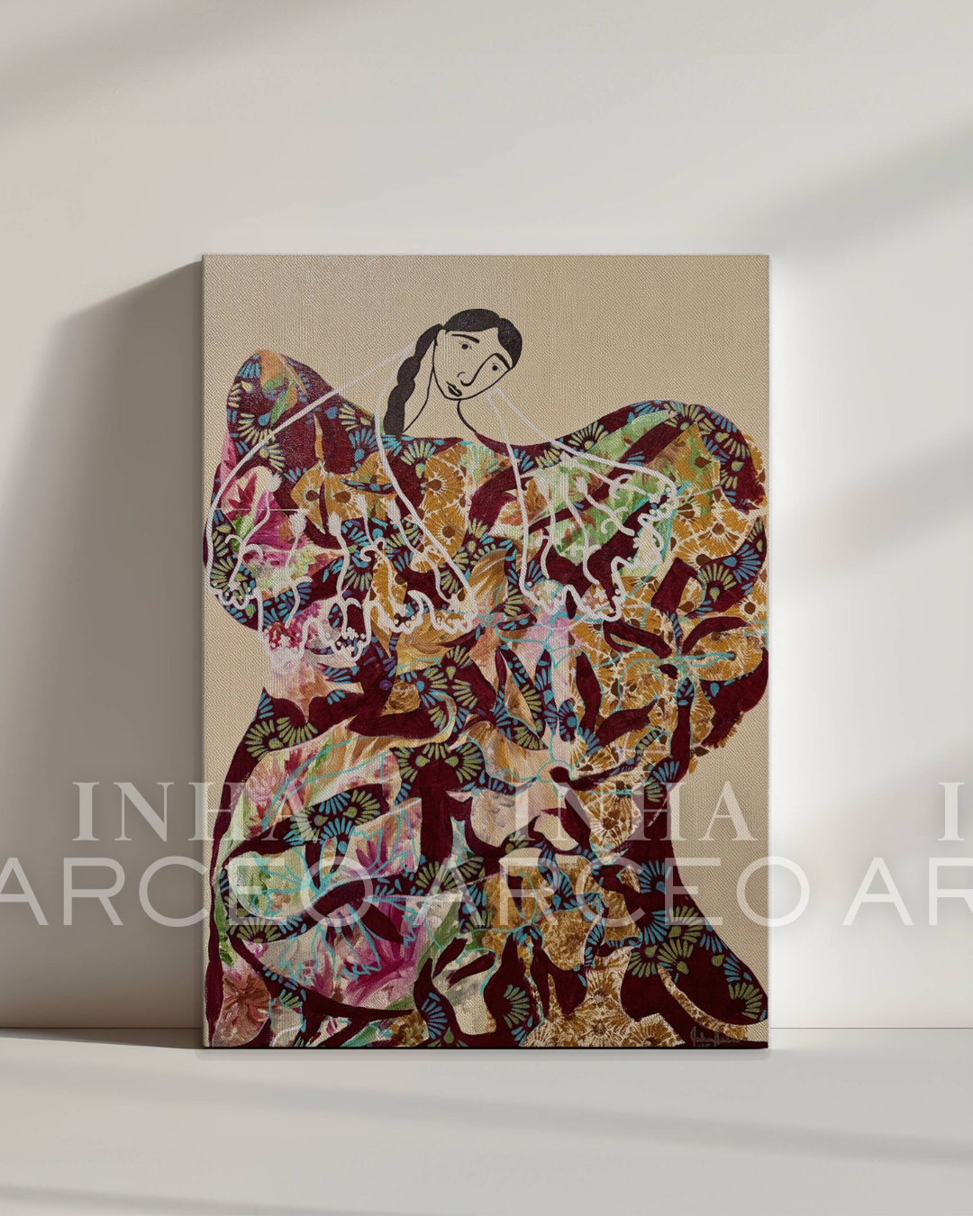 Bottled Up Emotions Series: Alala (Worry), 2025 (SOLD)