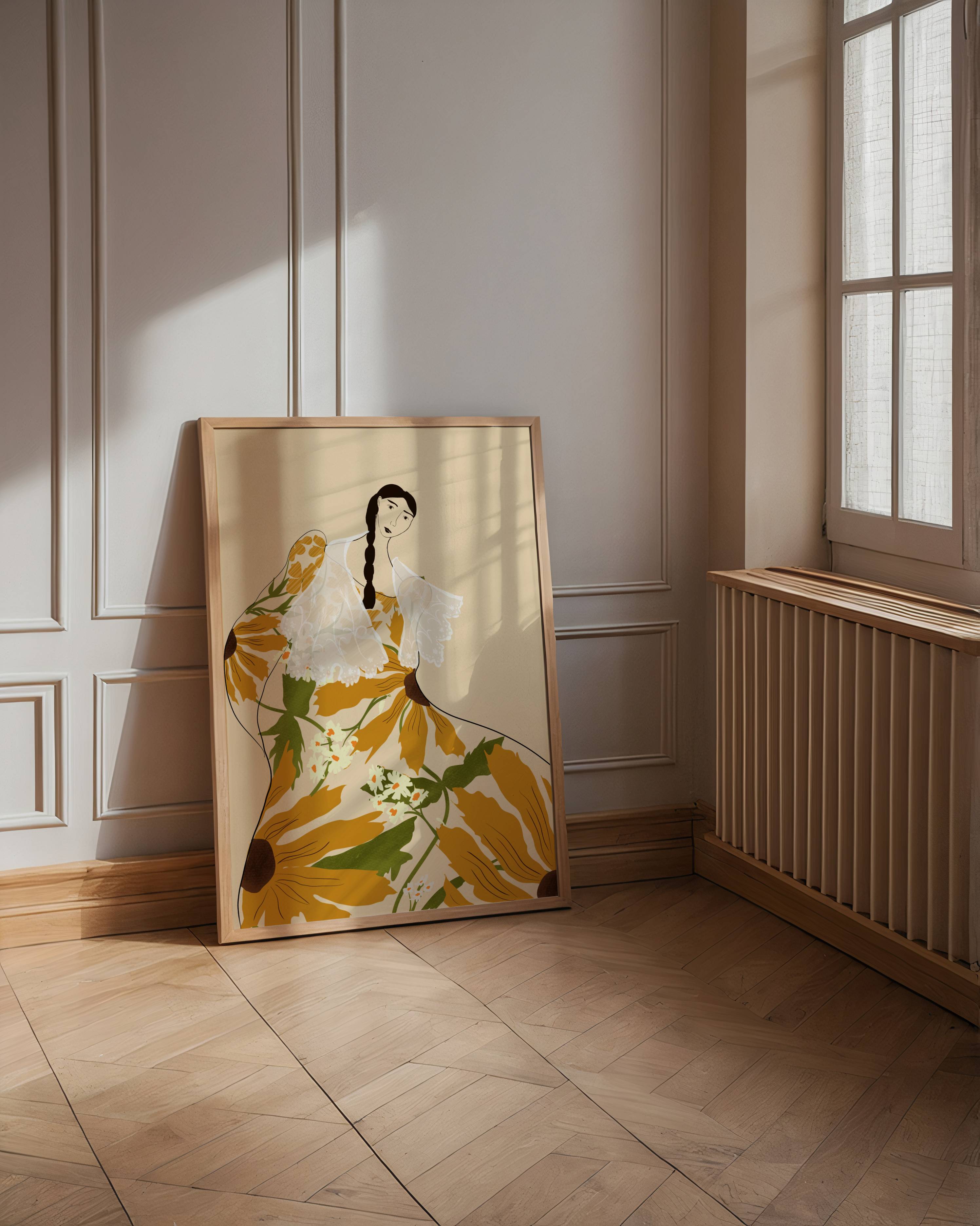 Sunflower Lady (Limited Print)