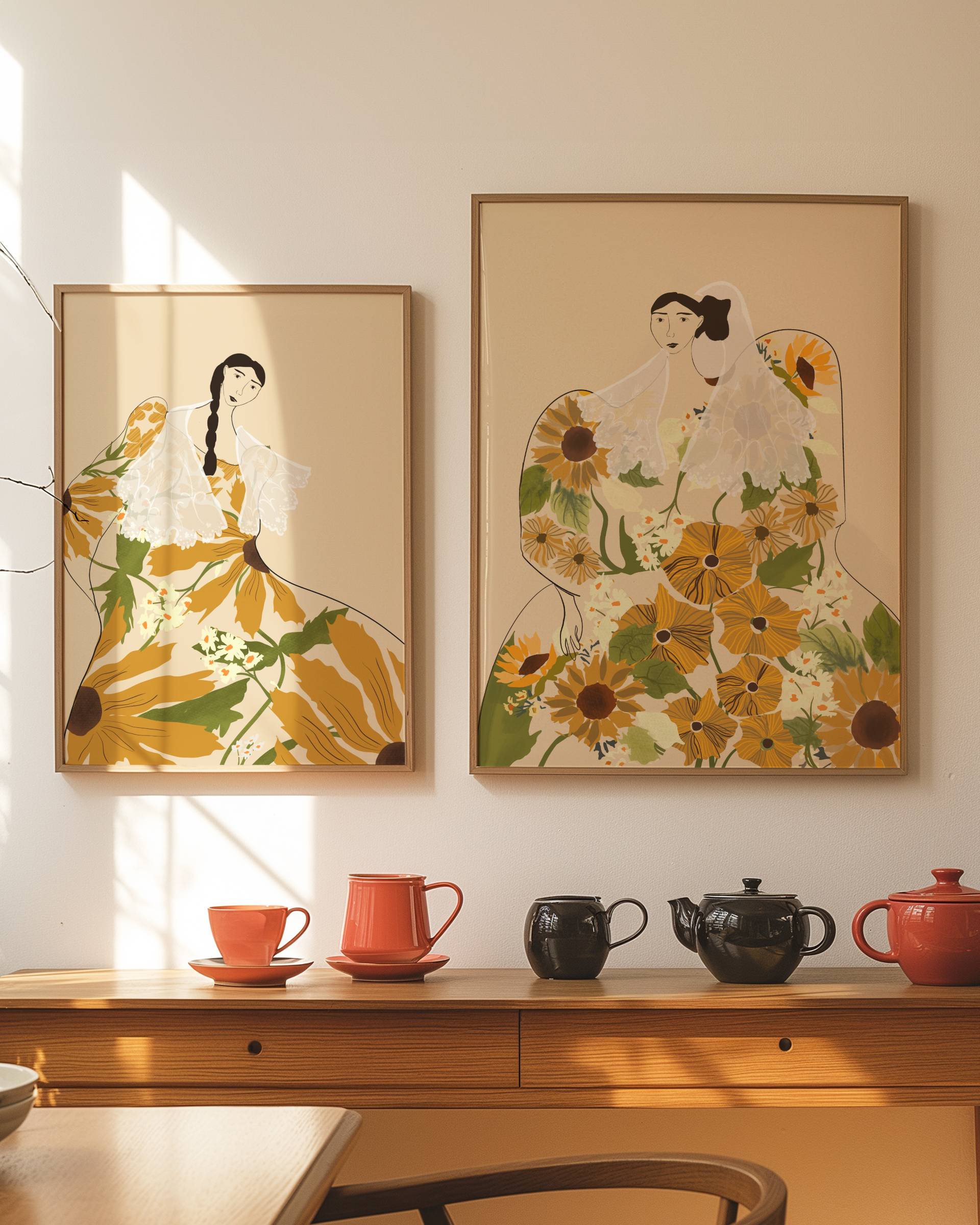 Sunflower Lady (Limited Print)