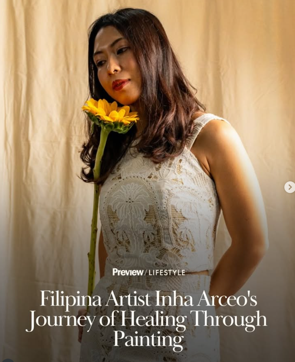 How Filipina Artist Inha Arceo Undergoes a Journey of Healing Through Her Paintings