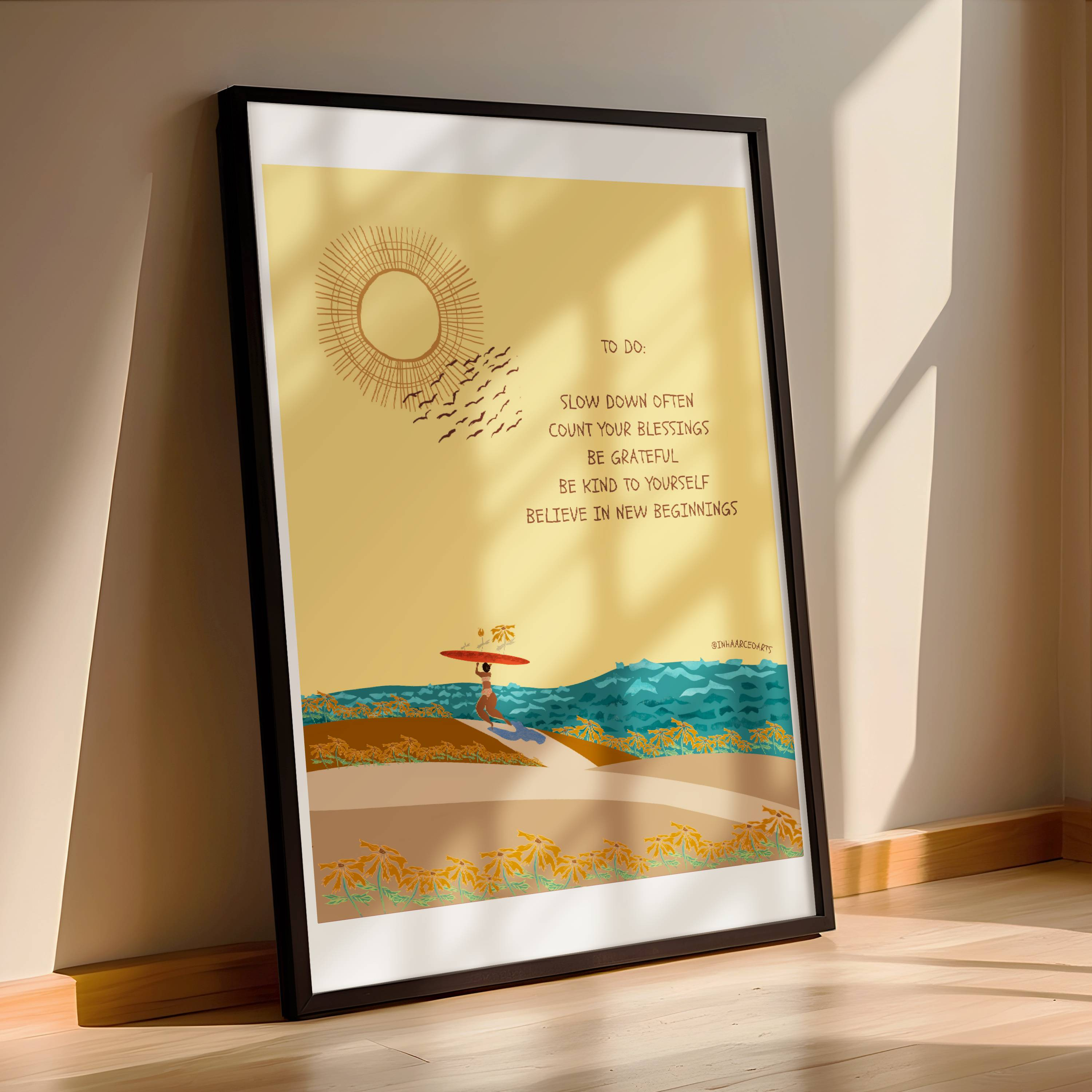Inspirational Art Prints (International Shipping)