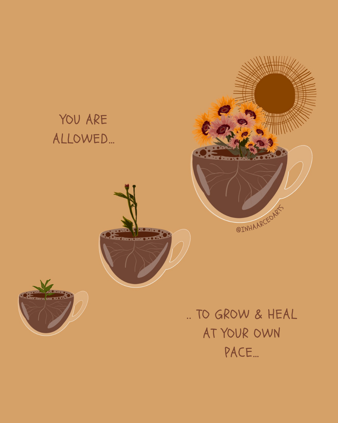 You are Allowed to Grow & Heal at Your Own Pace