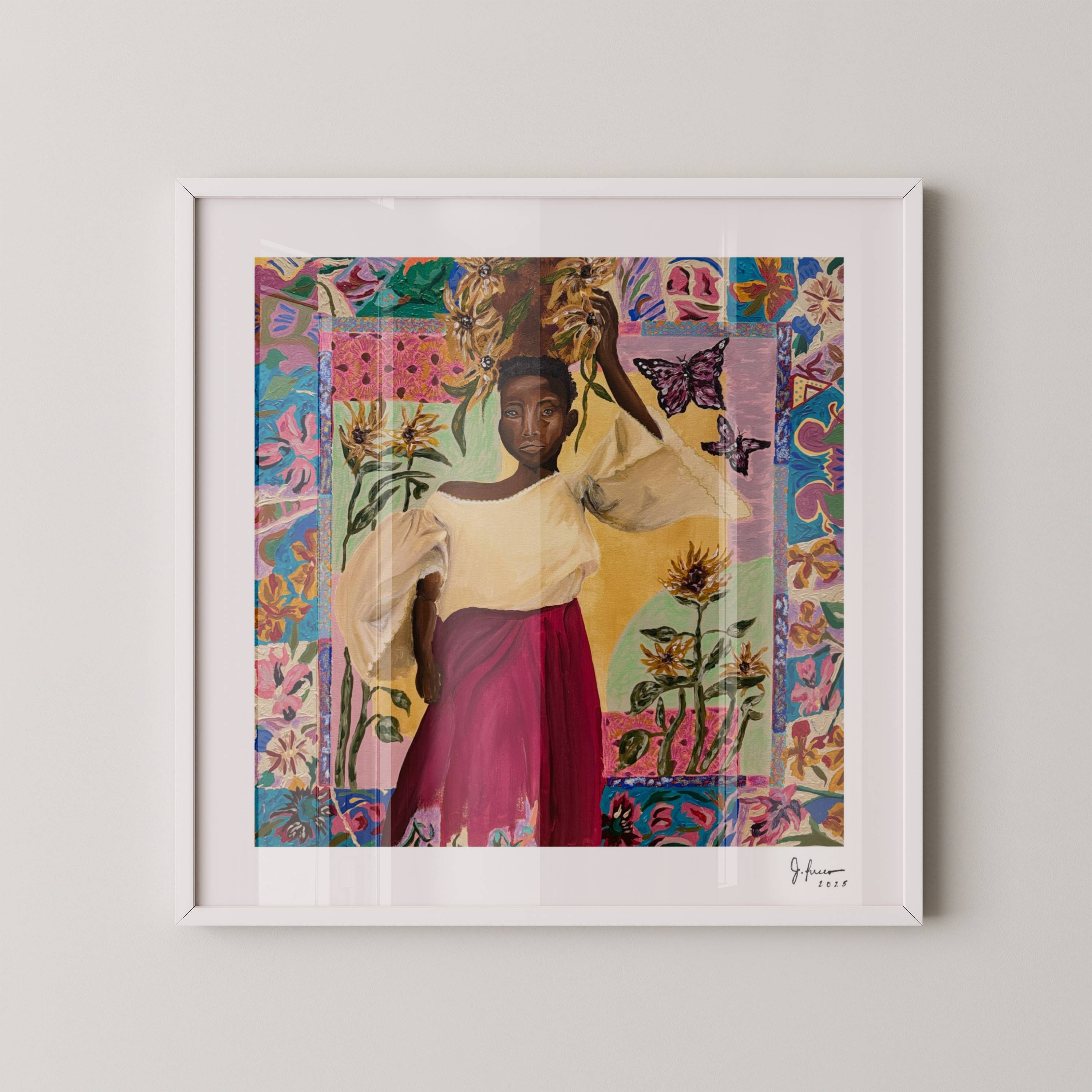 "Mirasol" Framed Print