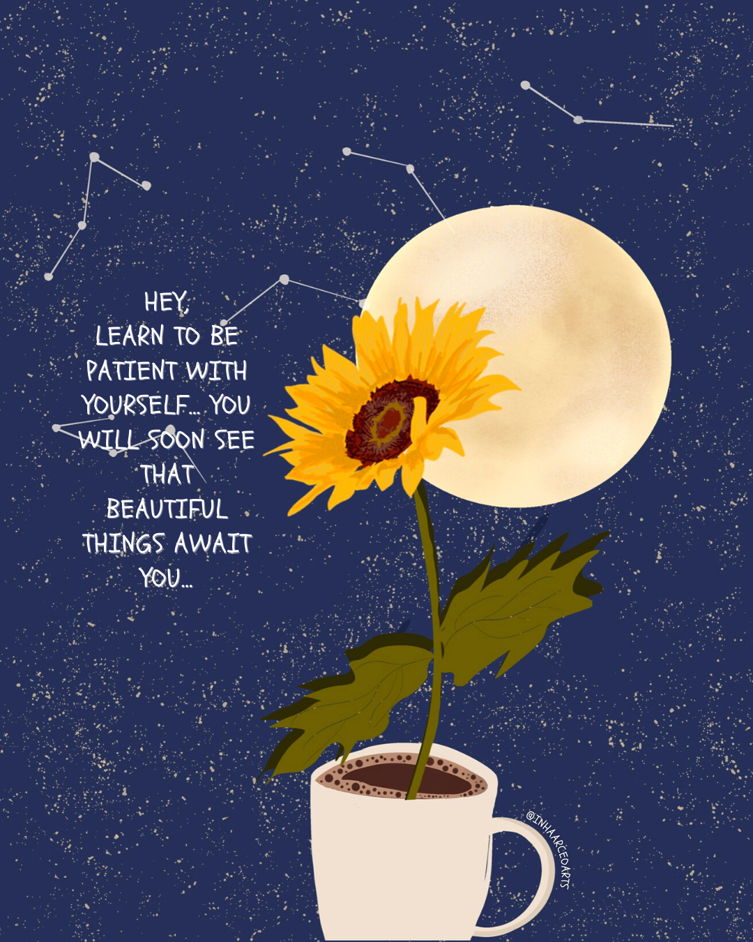 Hey, Learn to Be Patient with Yourself