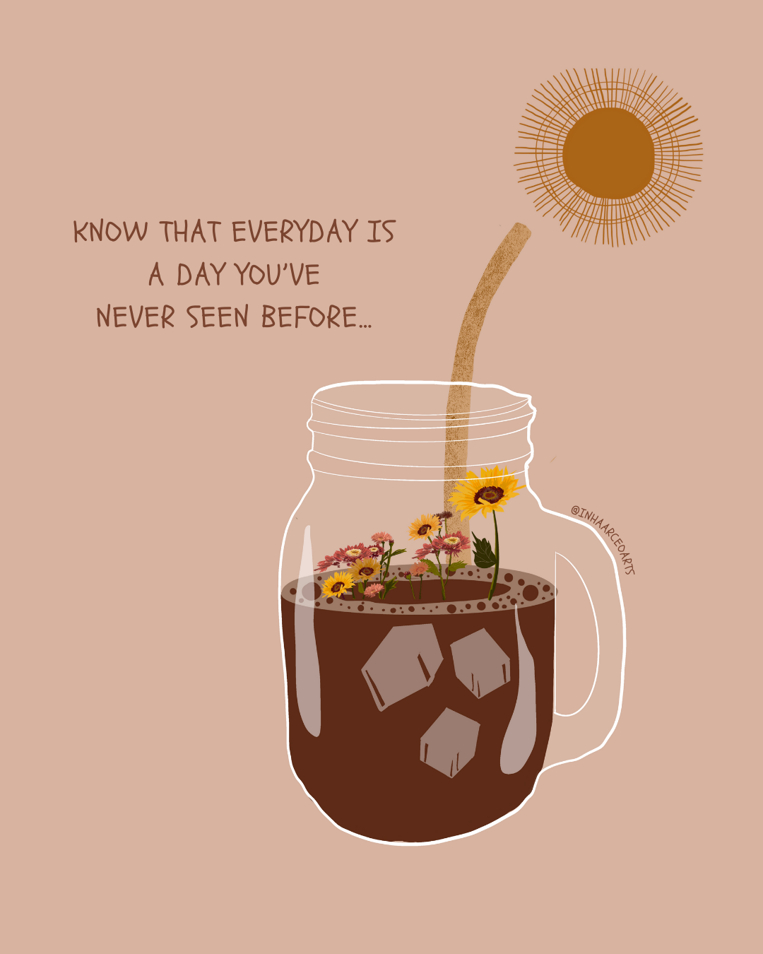 Know that Everyday is a Day You've Never Seen Before