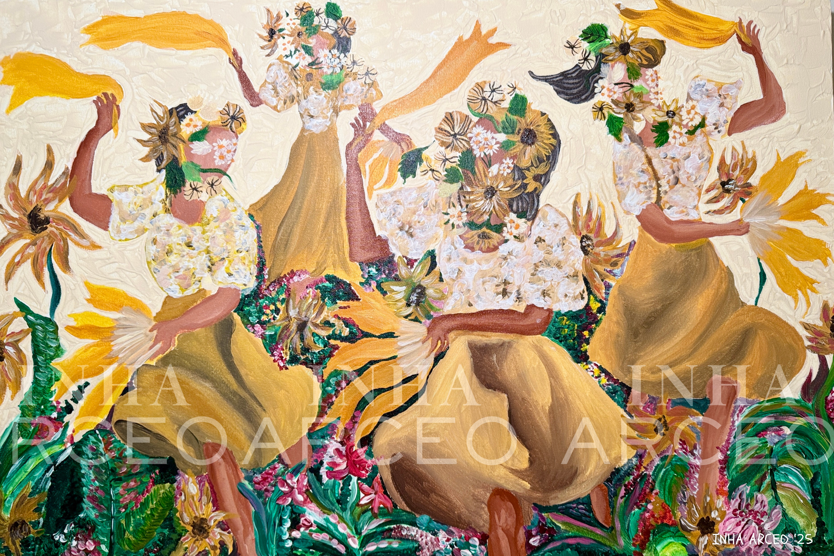 Sunflower Dance, 2025 (SOLD)