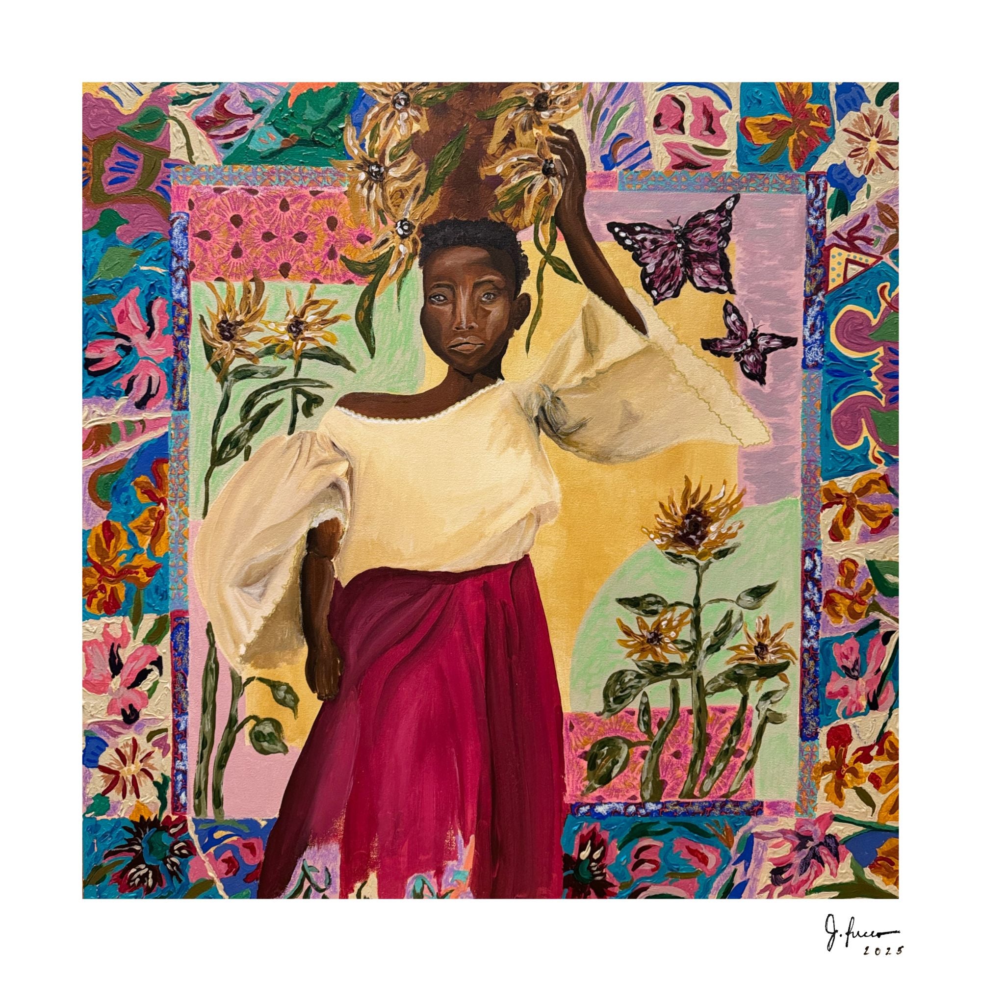 "Mirasol" Framed Print