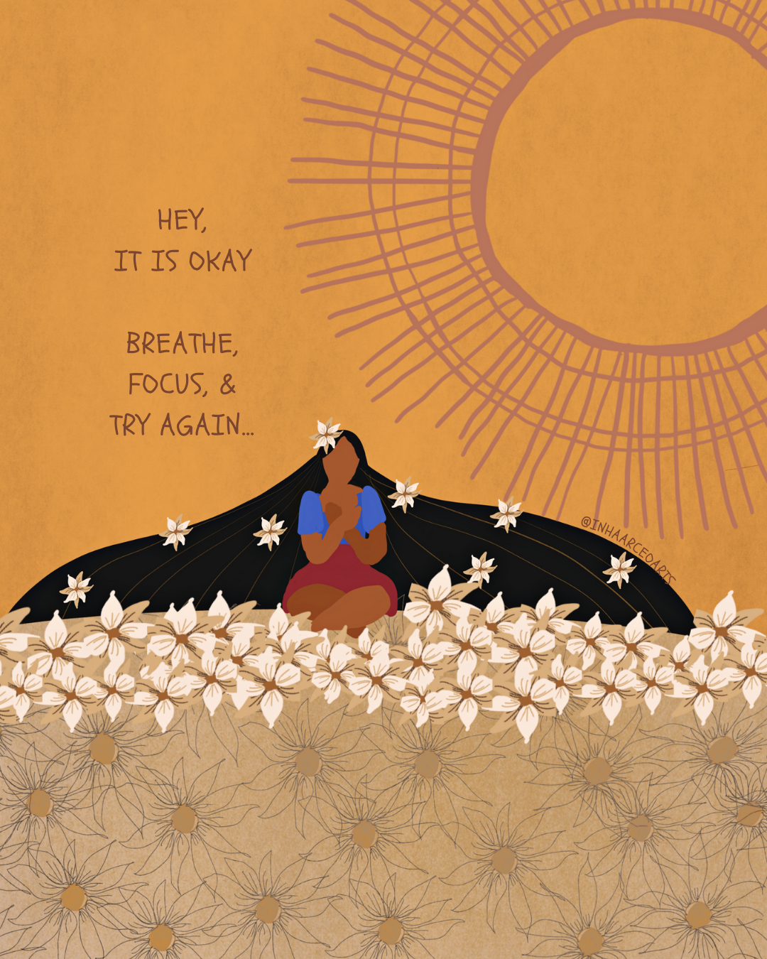 Hey, It is Okay. Breathe, focus and Try Again