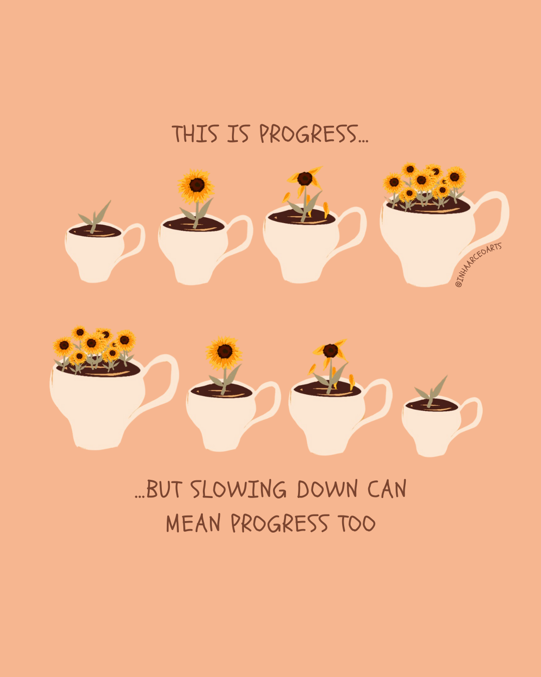 Sometimes, Progress can also mean Slowing Down
