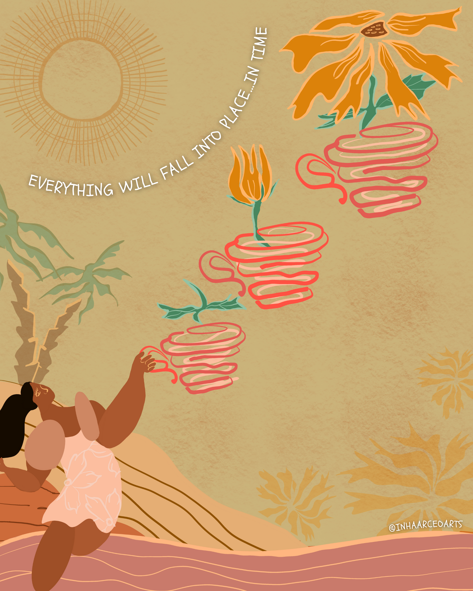 Everything will Fall into Place in Time