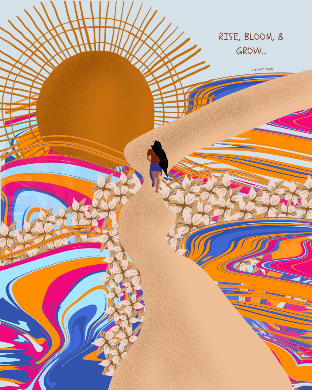 Rise, Bloom, and Grow
