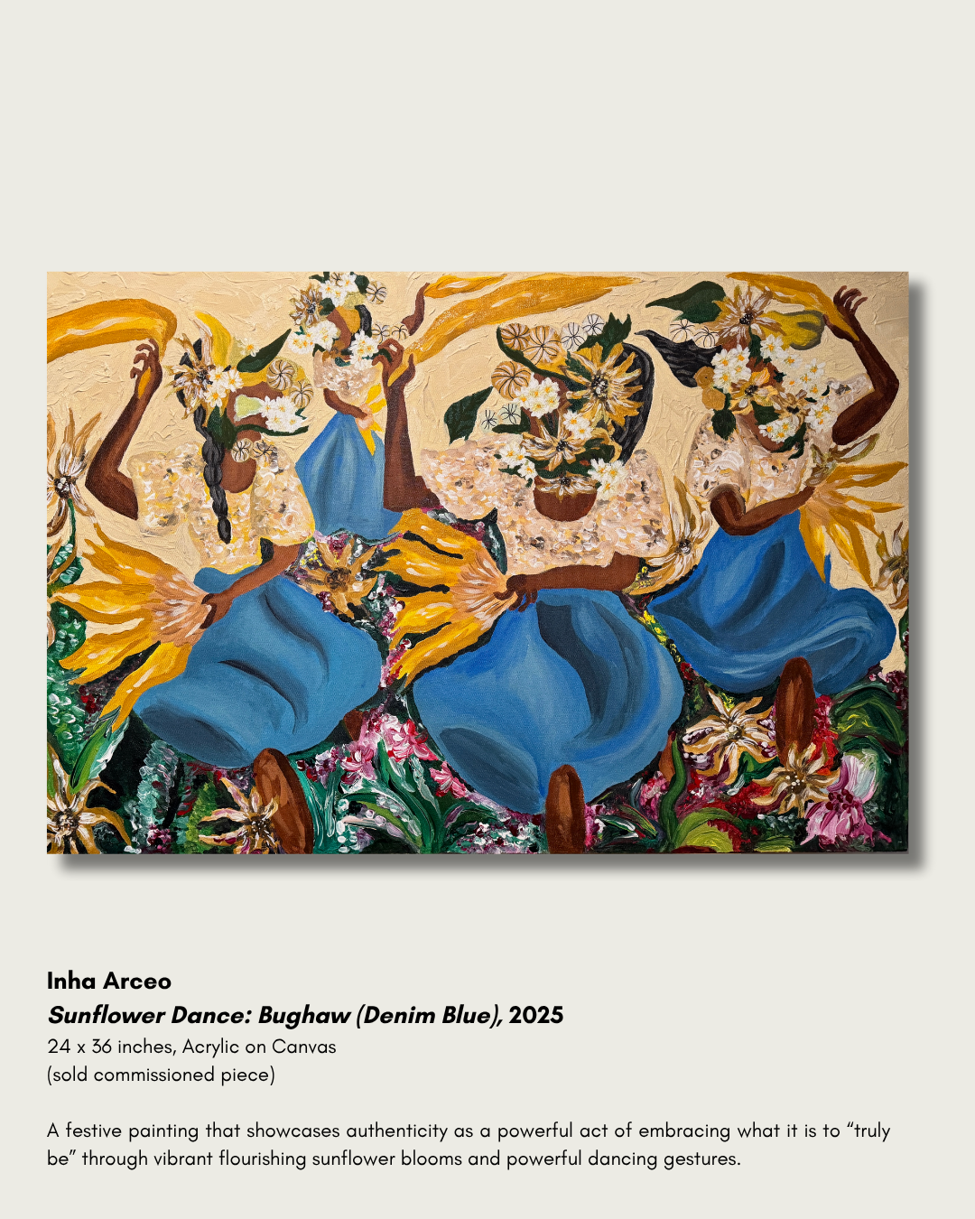 Sunflower Dance: Bughaw (Denim Blue), 2025