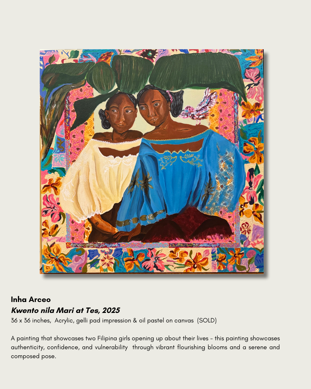 Kwento nila Mari at Tes, 2025 (SOLD)