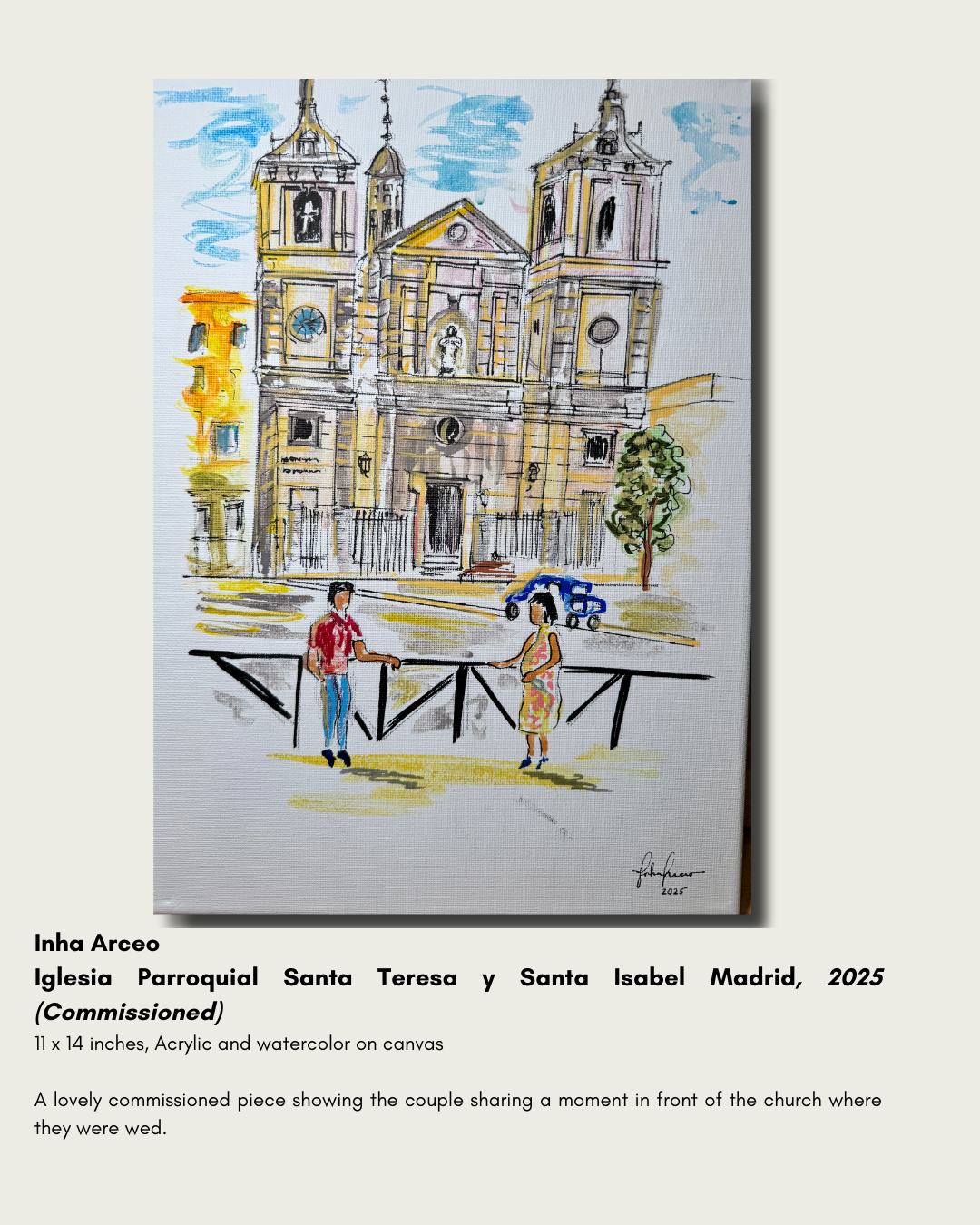 Iglesia Parroquial Santa Teresa y Santa Isabel Madrid, 2025 (Commissioned)
