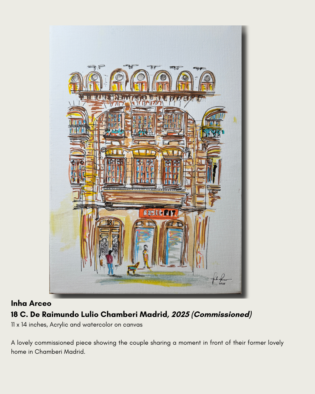18 C. De Raimundo Lulio Chamberi Madrid, 2025 (Commissioned)