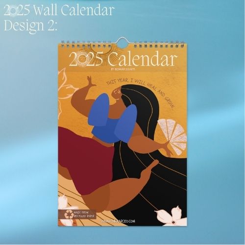 2025 Art Wall Calendar I Want to Heal and Grow (Philippines Shipping)