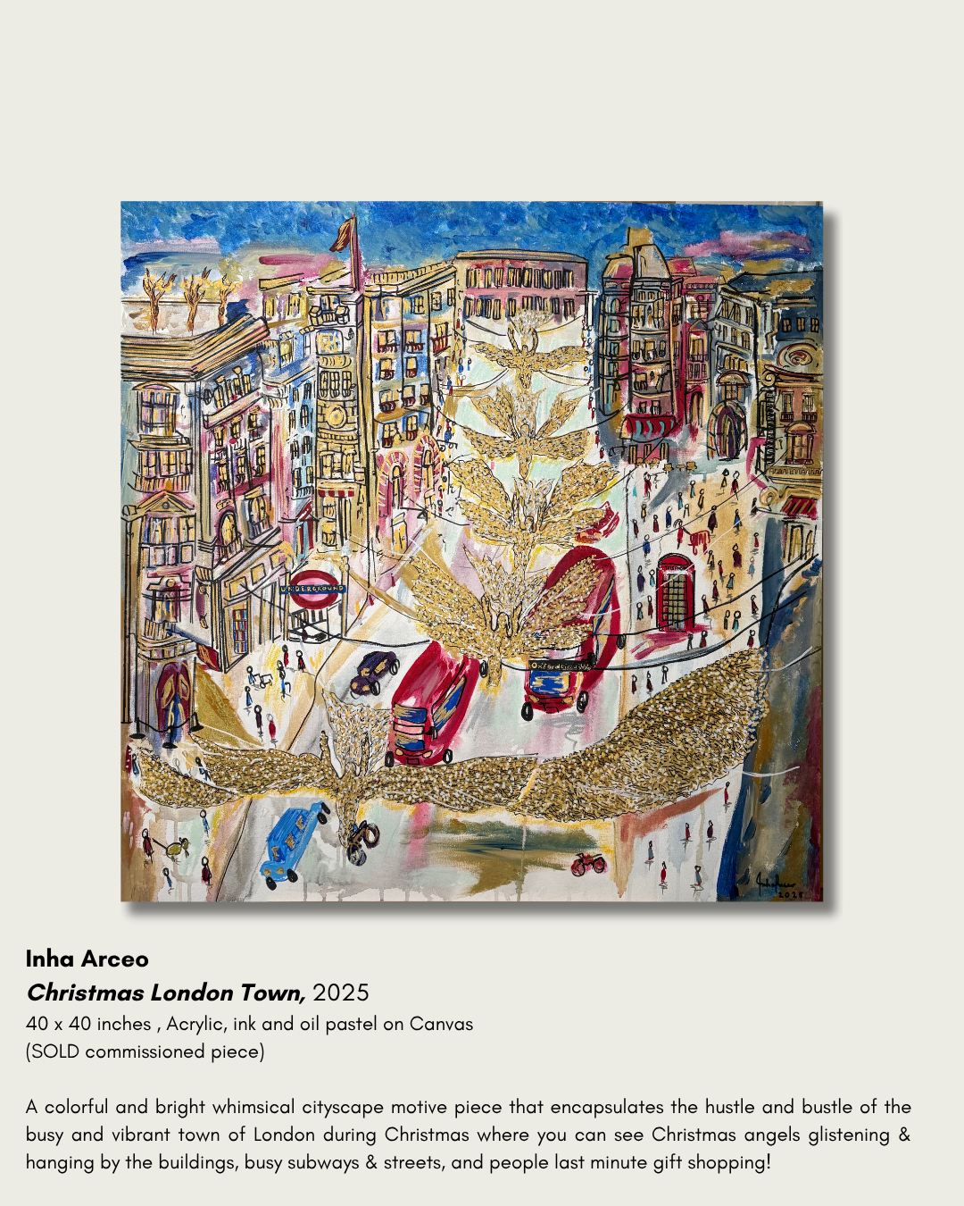 Christmas London Town (NOT FOR SALE)
