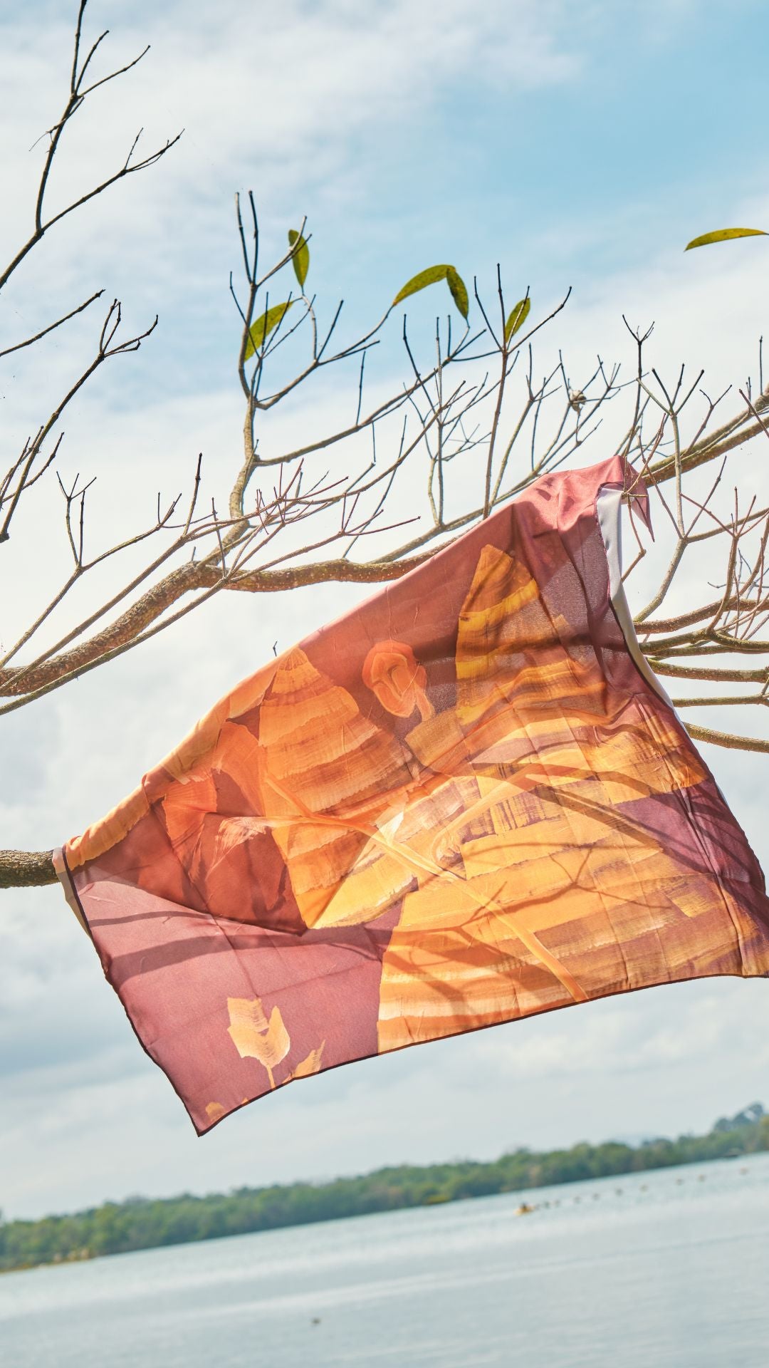 Awakening Silk Scarf