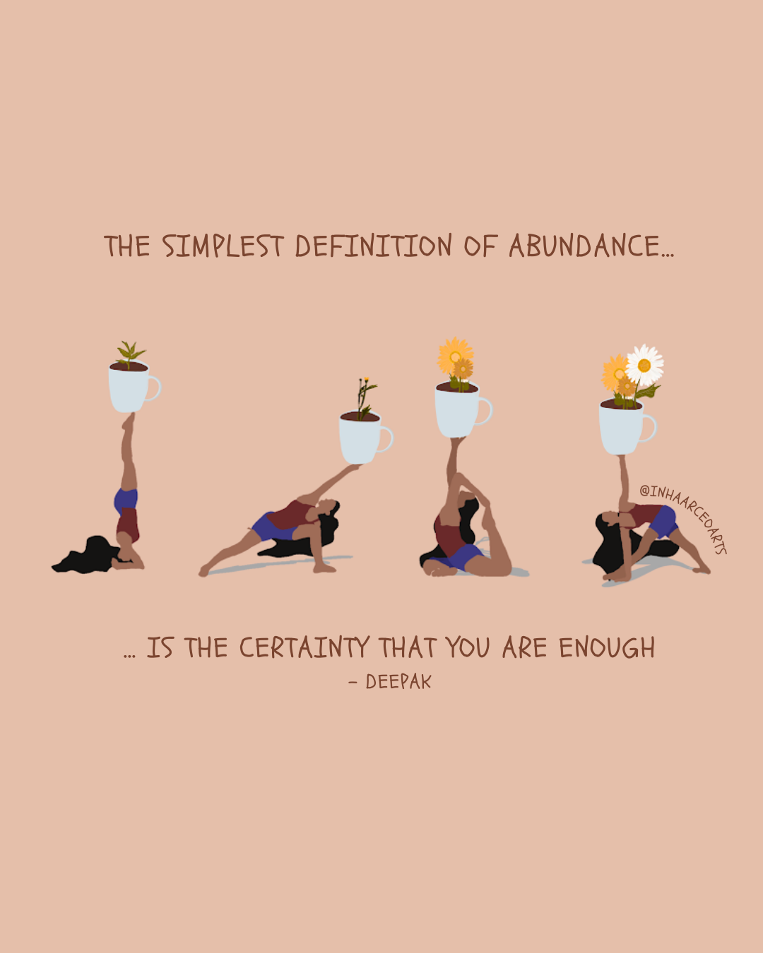 The Simplest Definition of Abundance is the Certainty that You're Enough