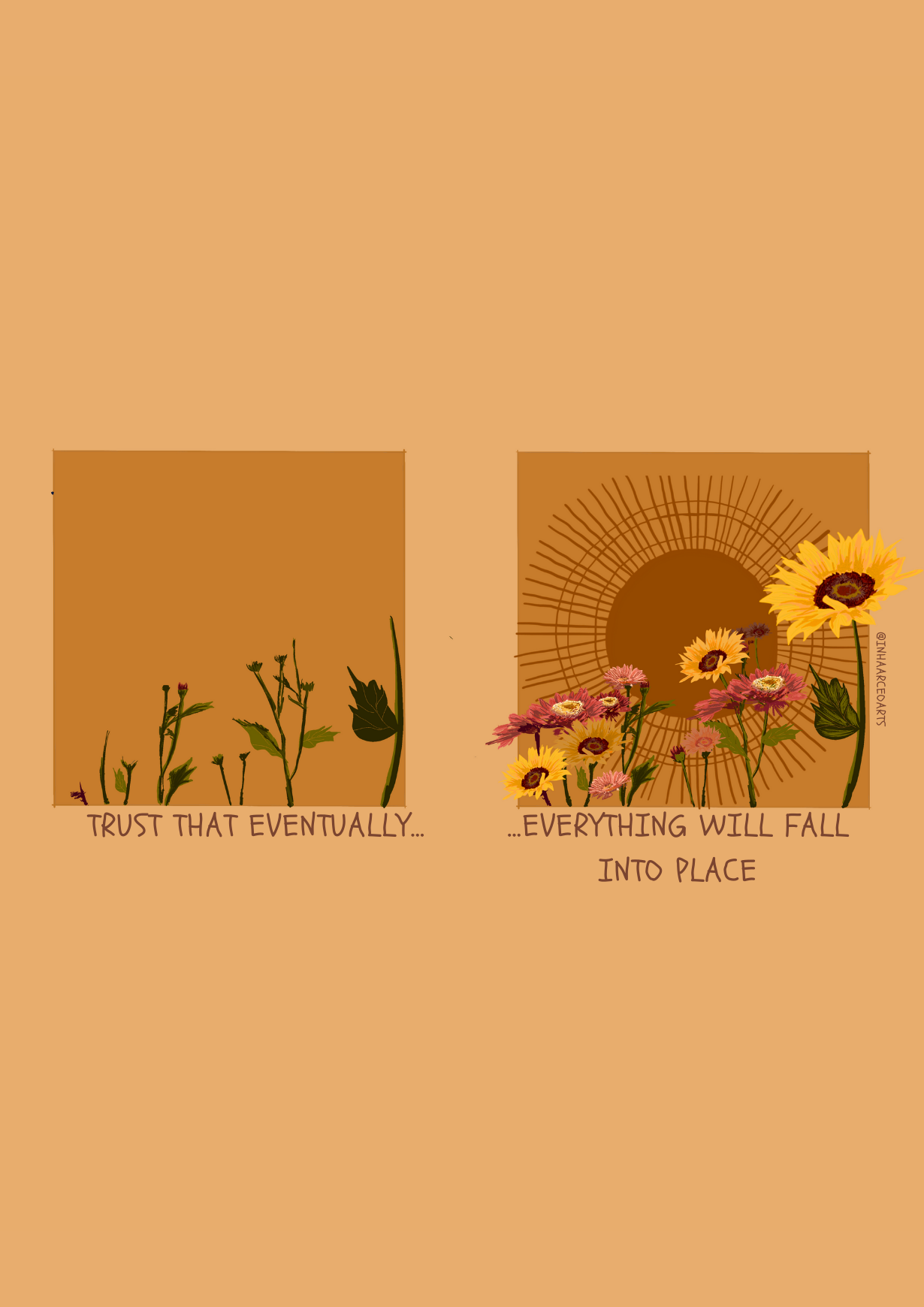 Everything will Fall into Place in Time