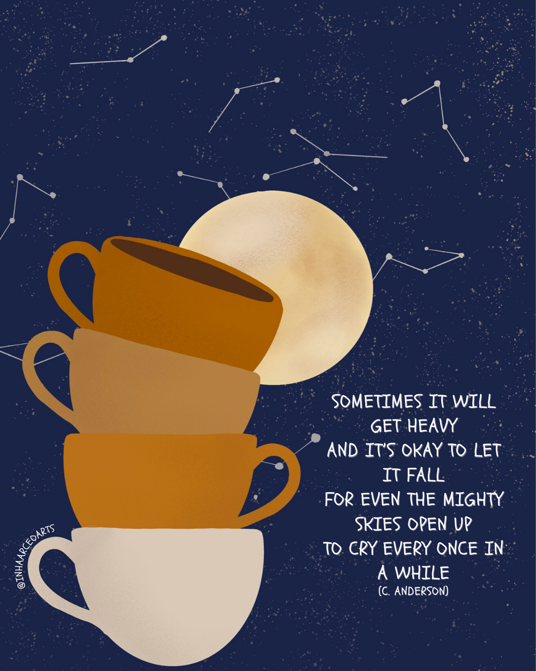 Sometimes It will Get Heavy & It's Ok to Let it Fall