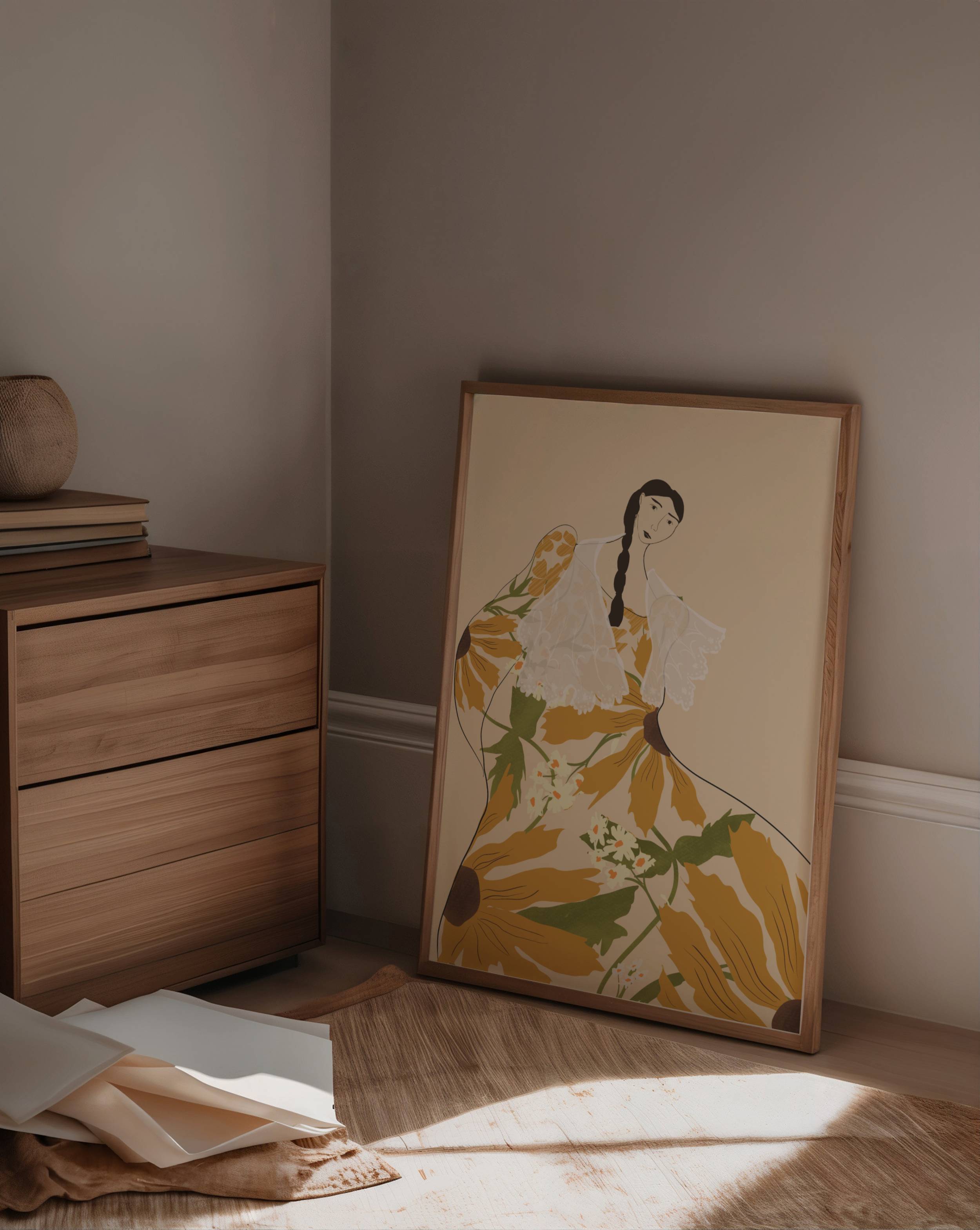 Sunflower Lady (Limited Print)