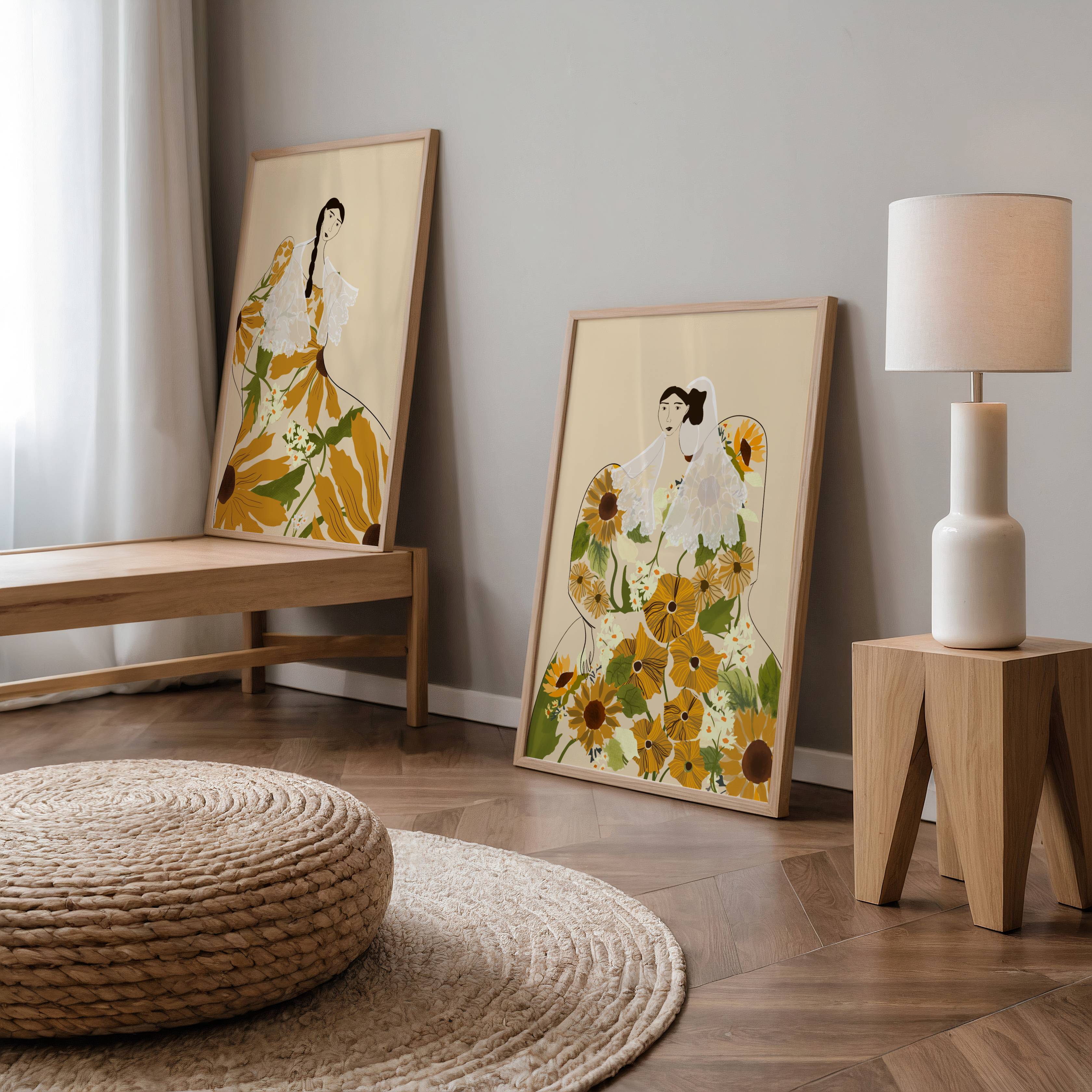 Sunflower Lady (Limited Print)