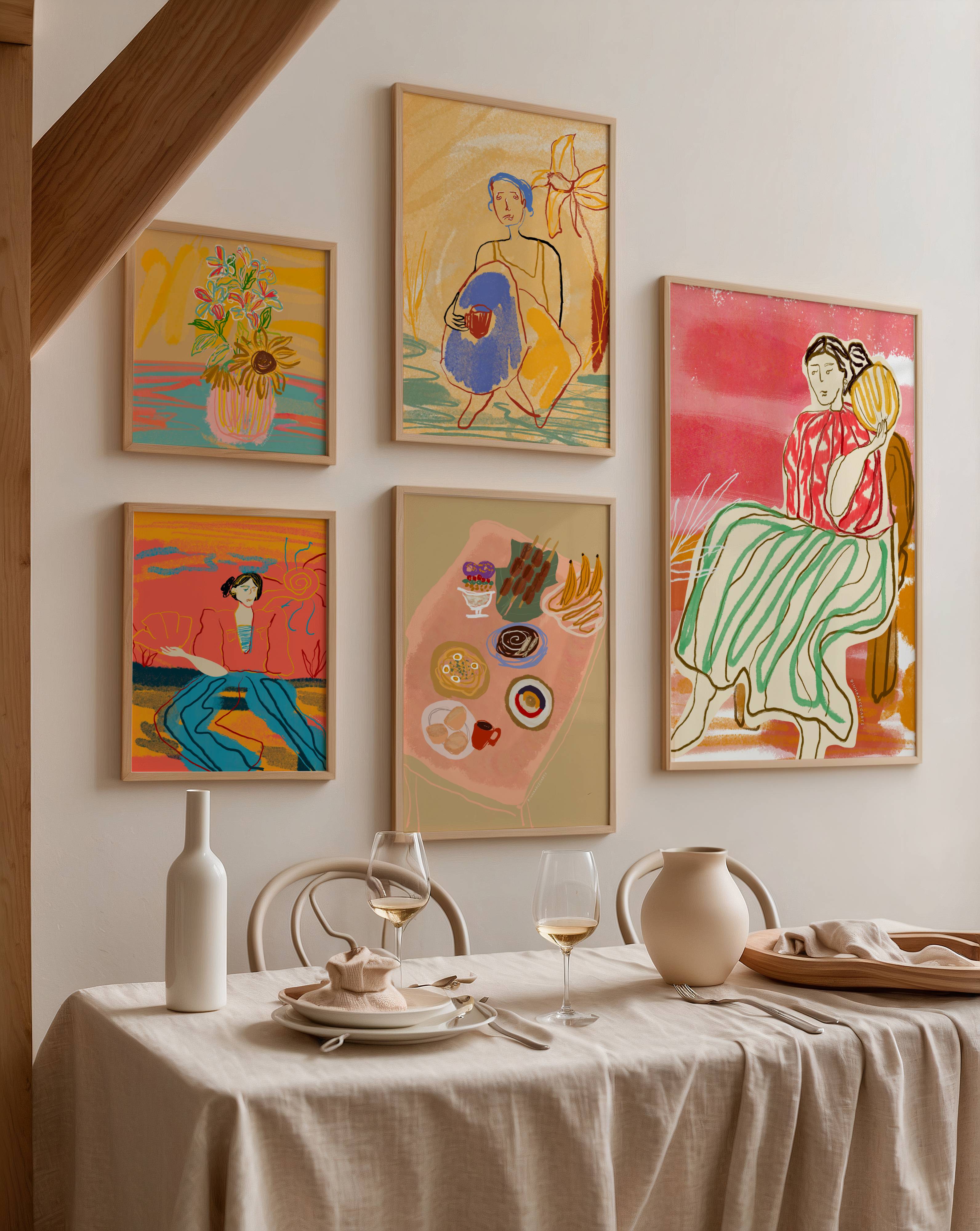 Sampaguita and Sunflower (Limited Print)