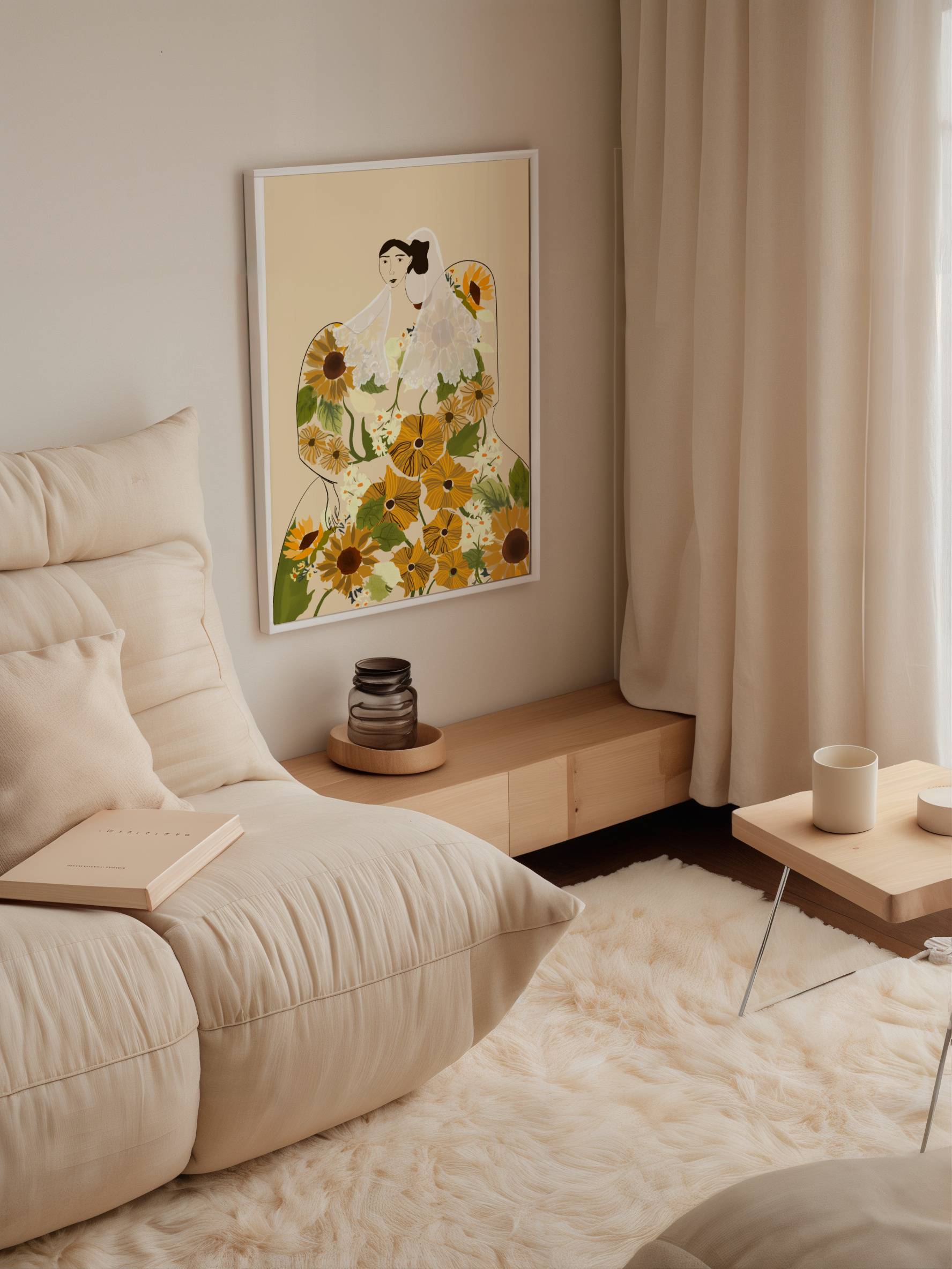 Sunflower Lady (Limited Print)
