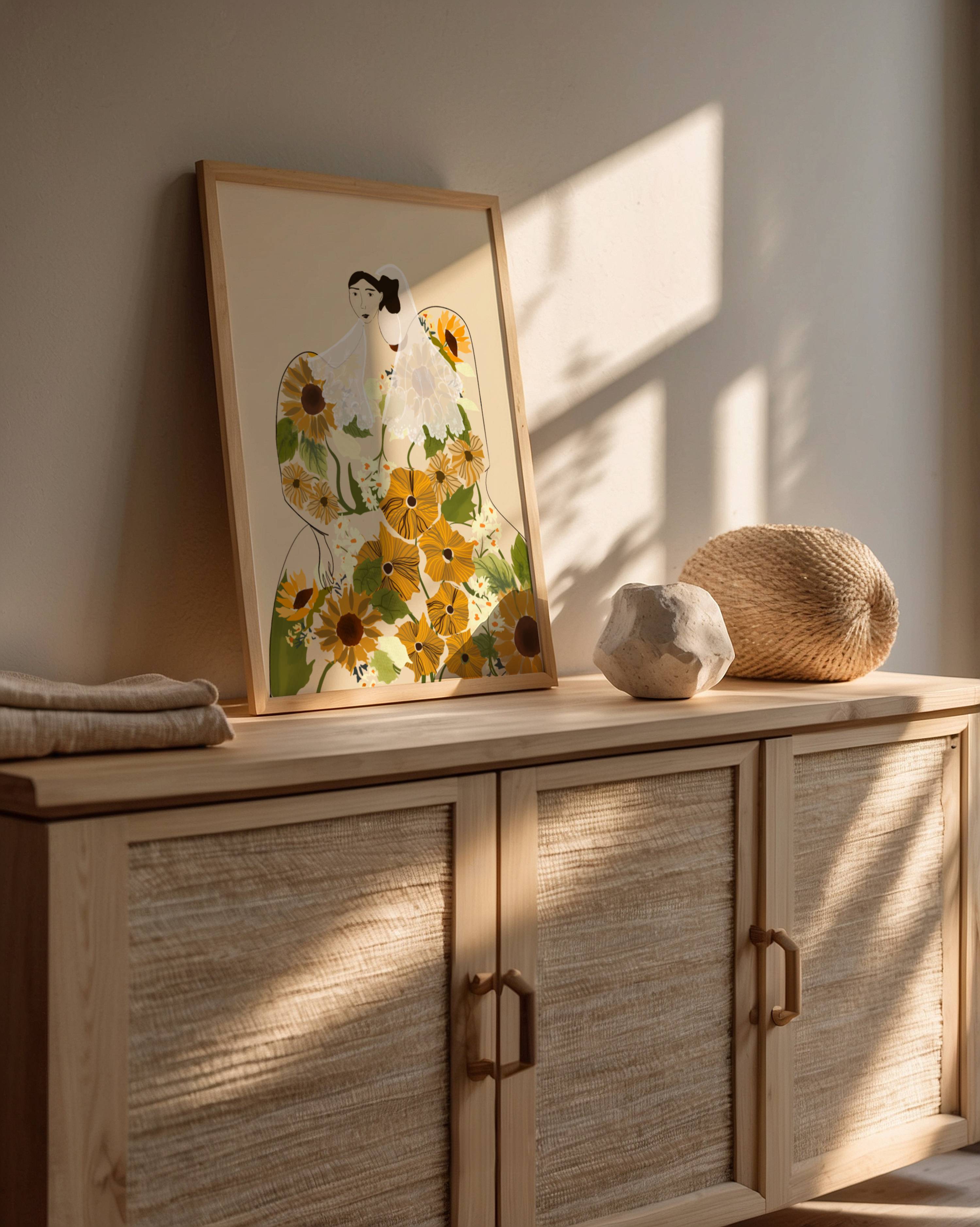 Sunflower Lady (Limited Print)