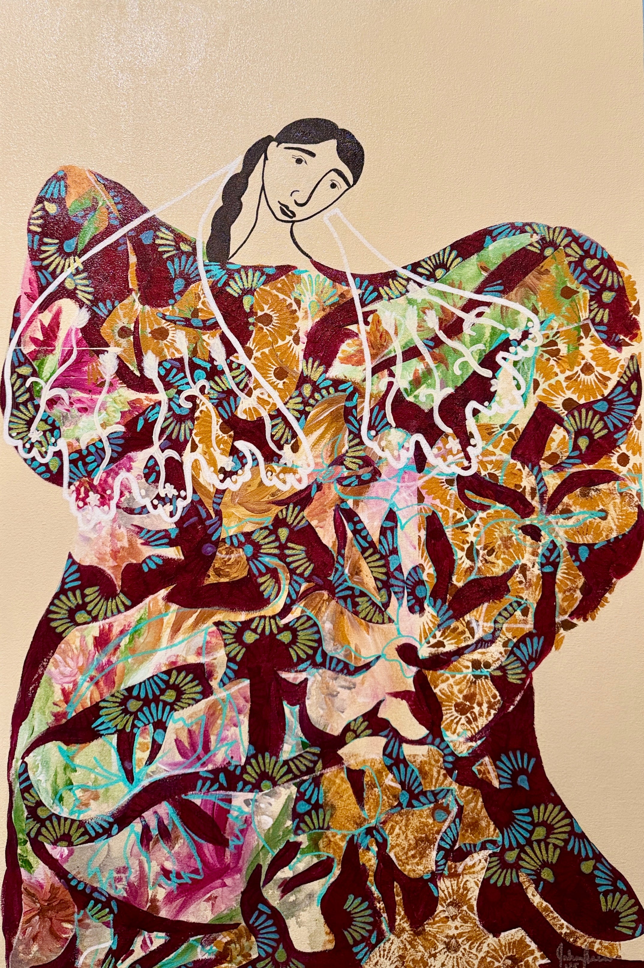 Bottled Up Emotions Series: Alala (Worry), 2025 (SOLD)