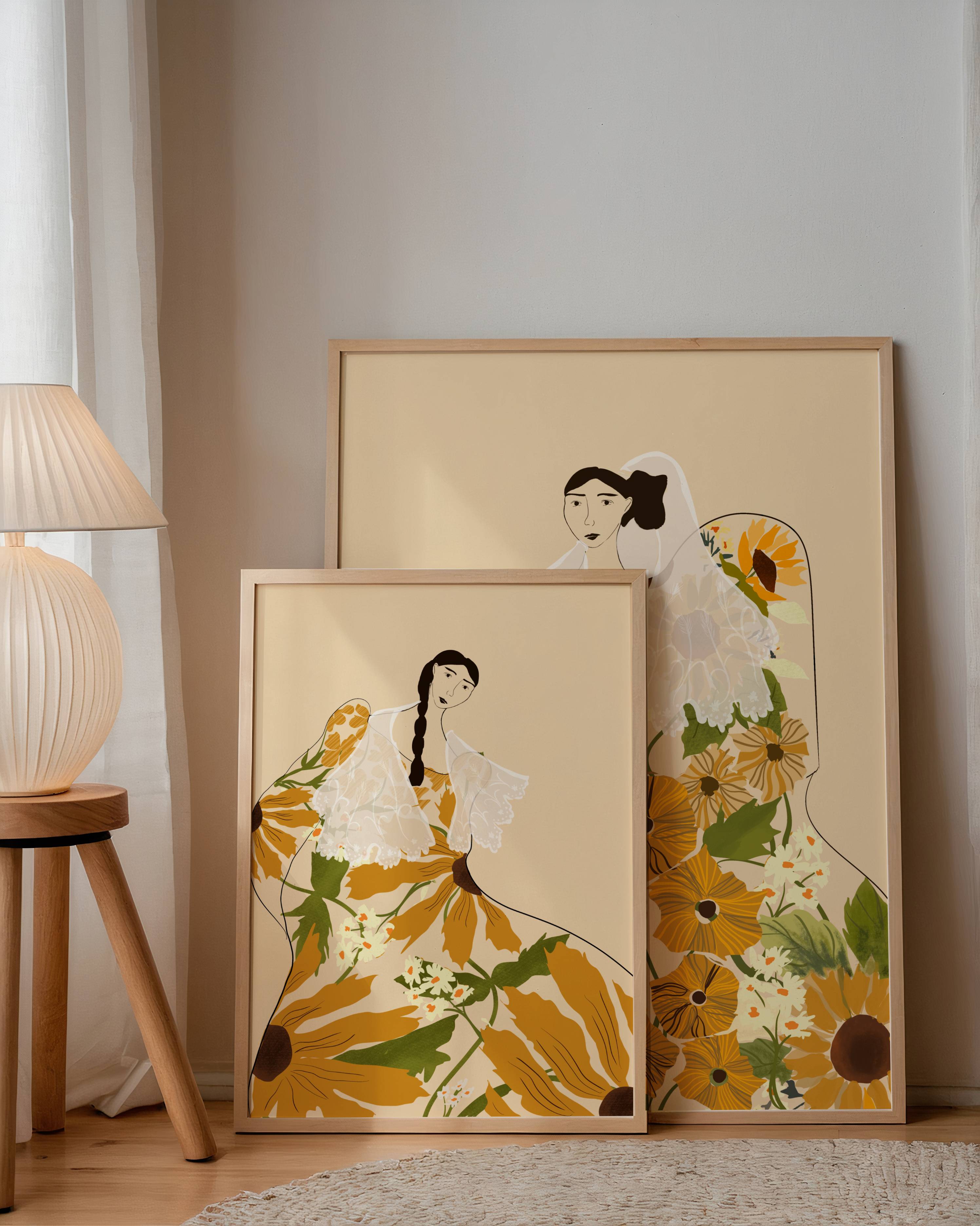 Sunflower Lady (Limited Print)