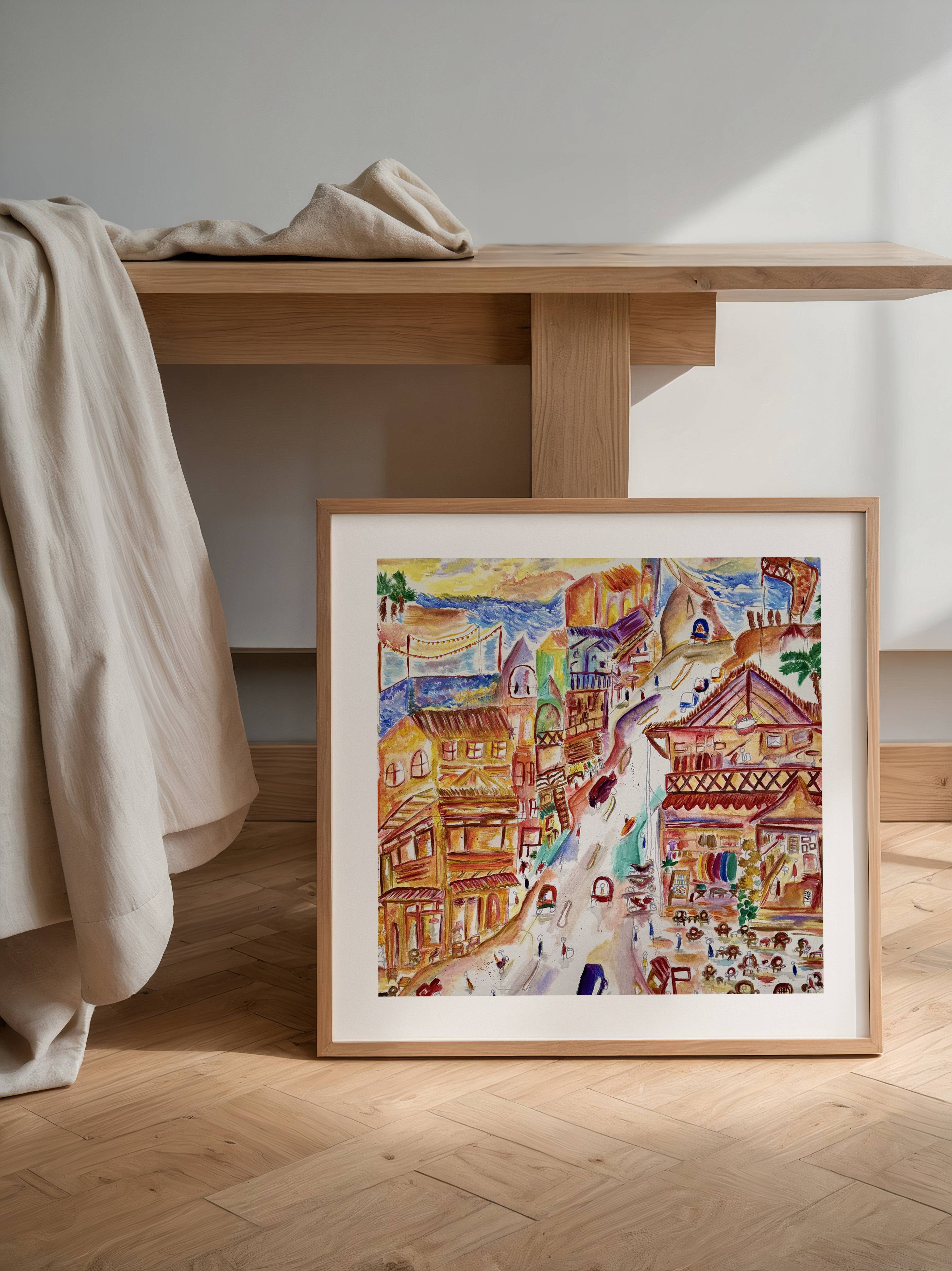 Siargao General Luna Village Poster Print (Limited Print)