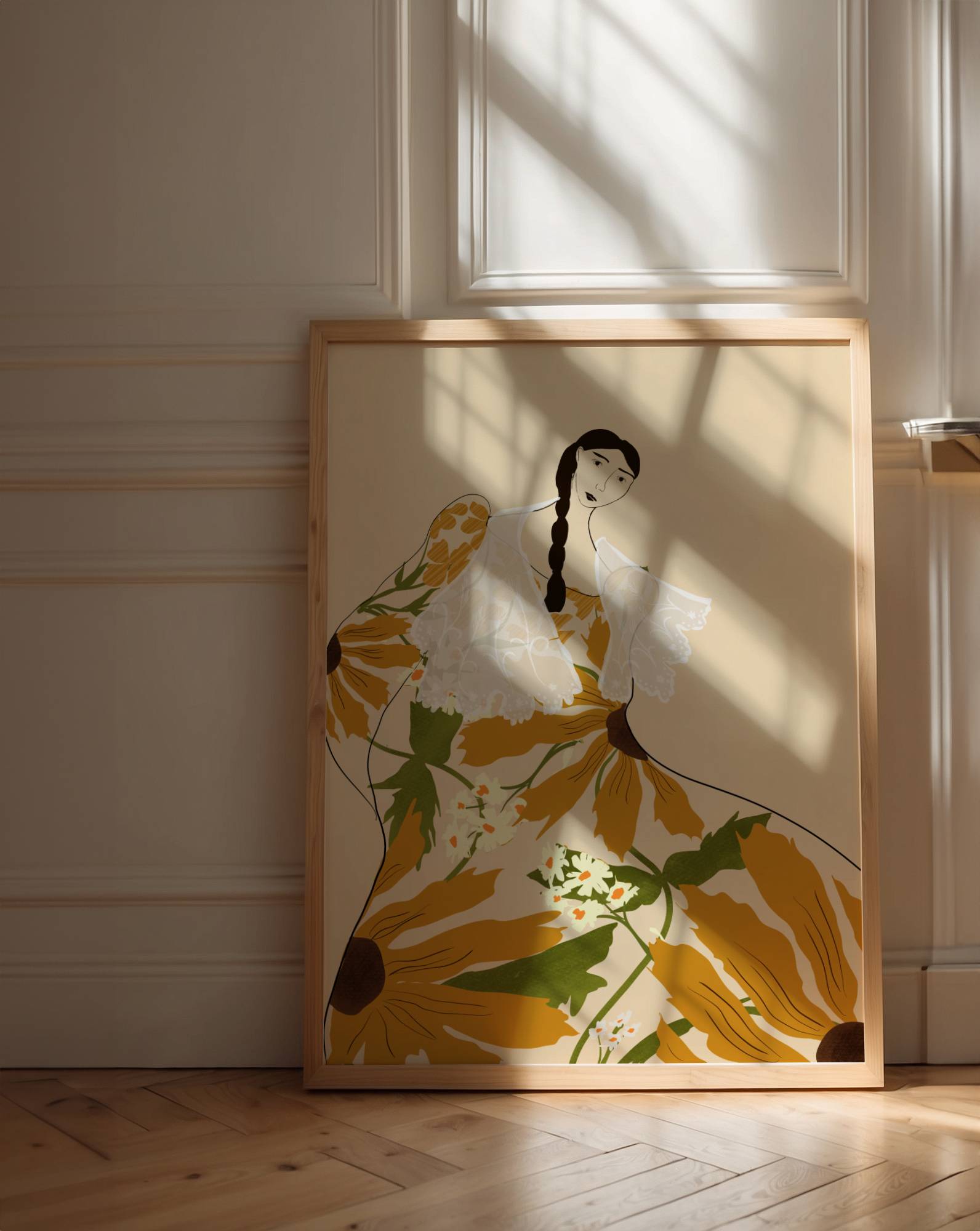 Sunflower Lady (Limited Print)