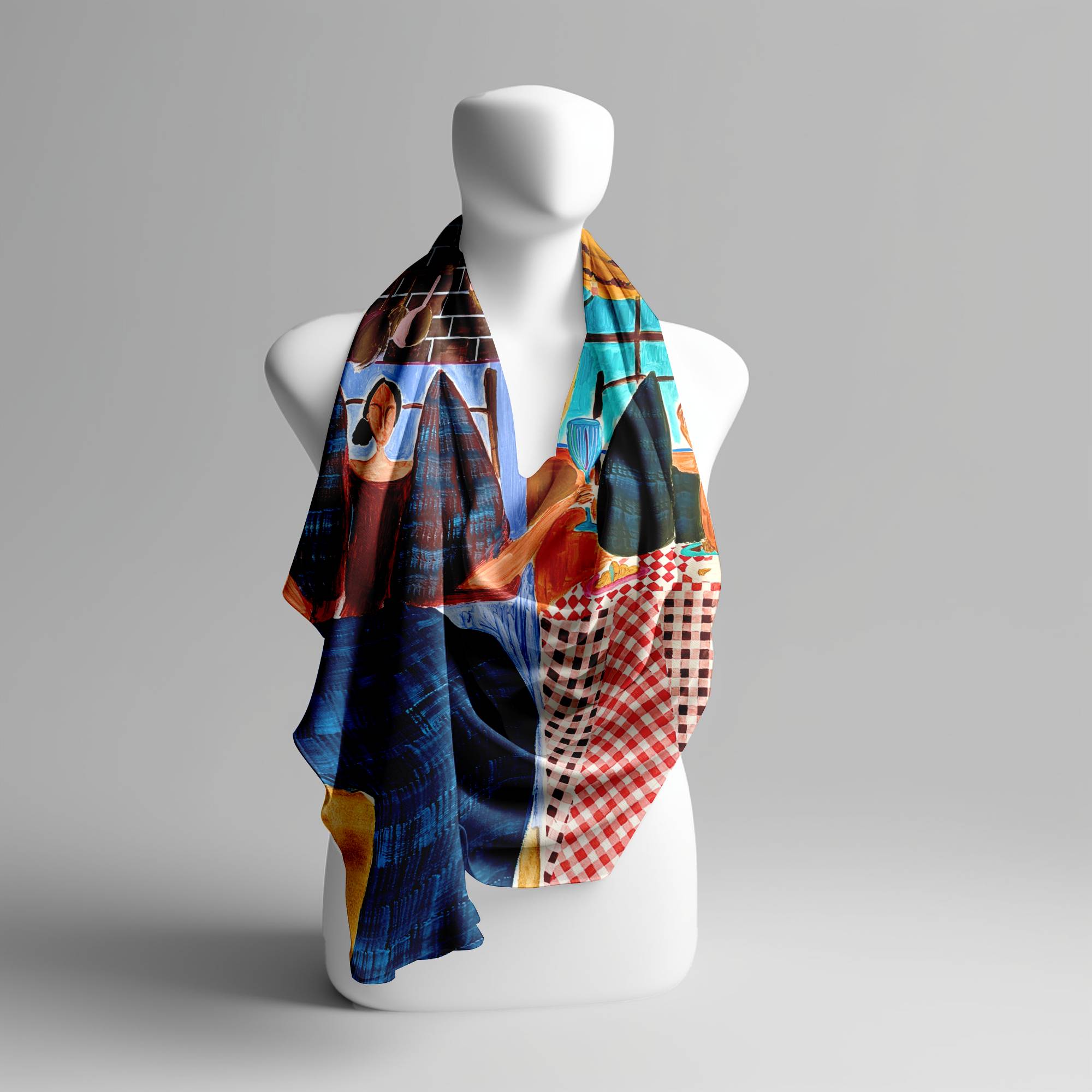 Friends Part 1 Silk Scarf