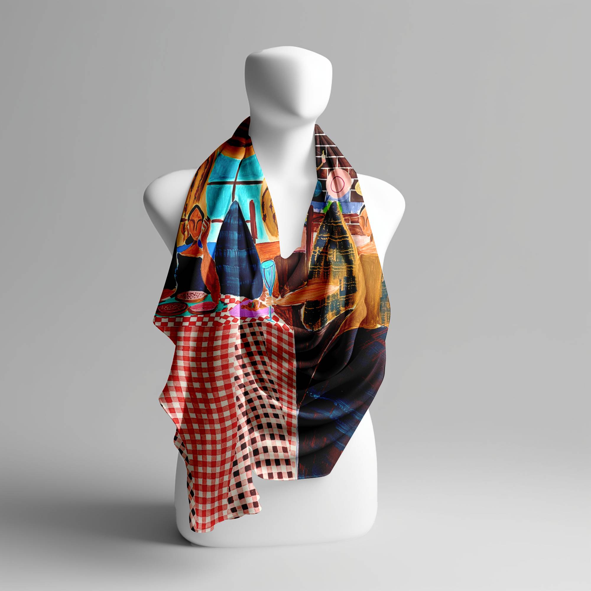 Friends Part 2 Silk Scarf