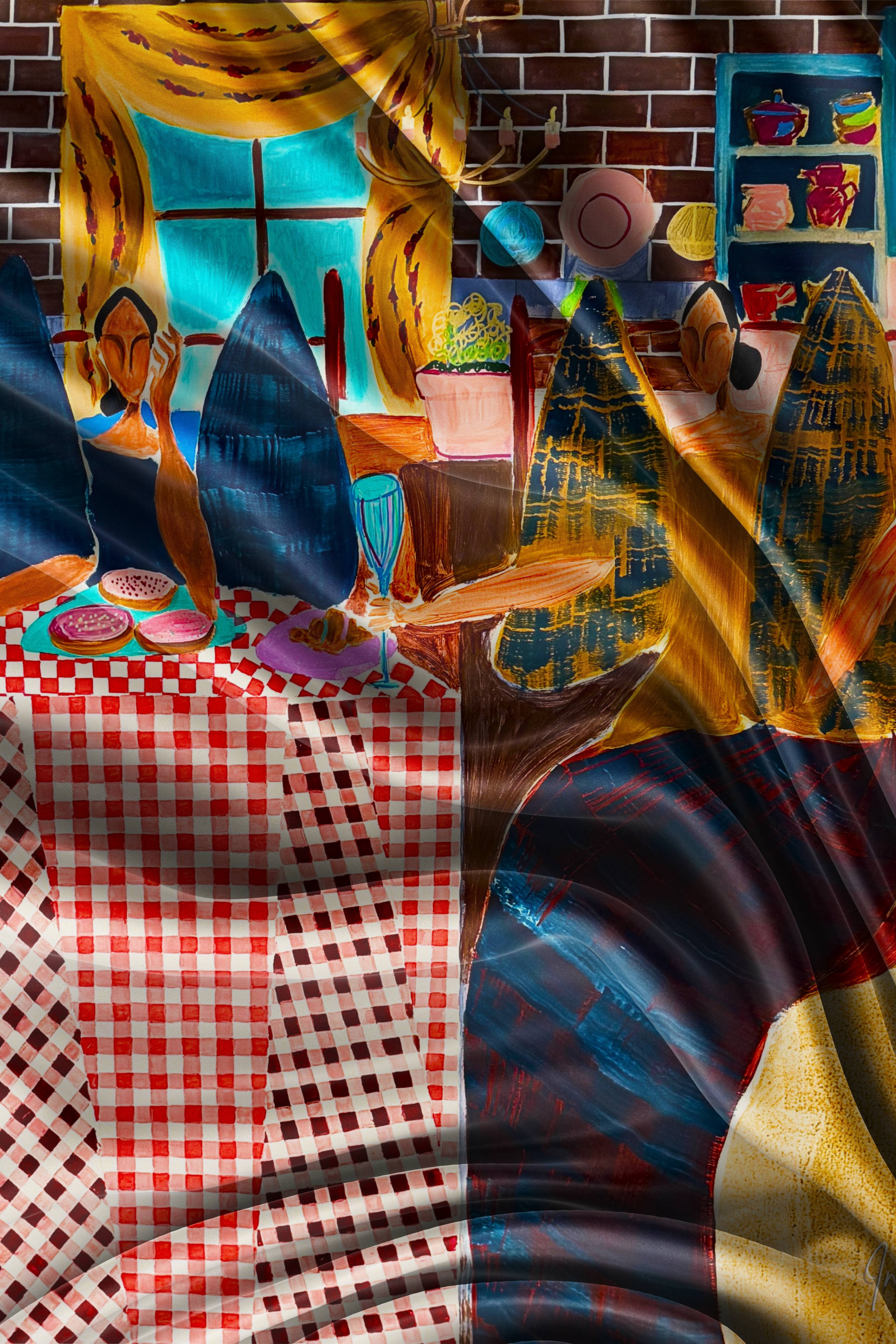 Friends Part 2 Silk Scarf