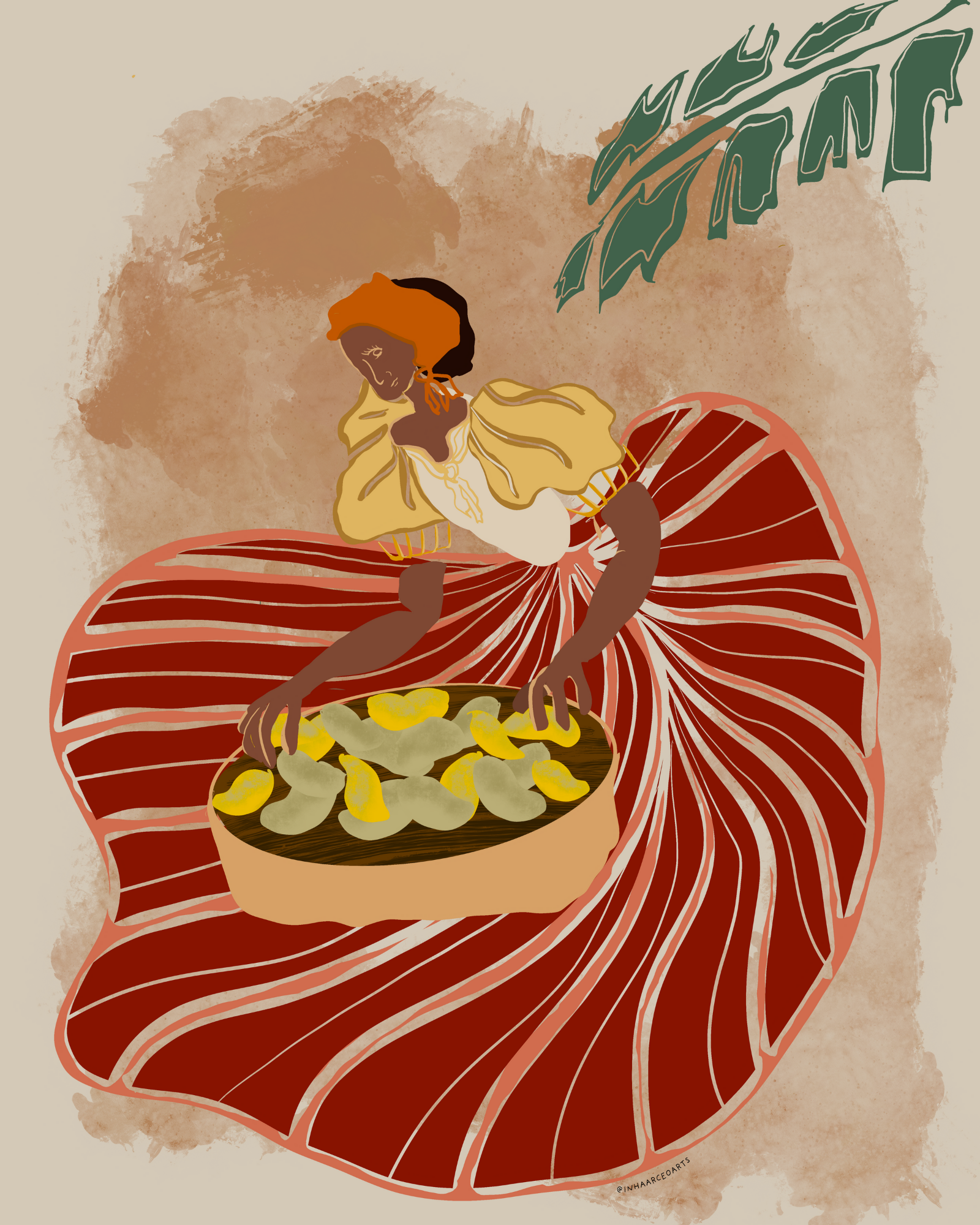 Pag-aani ng Mangga (The Mango Picker) (Limited Print)