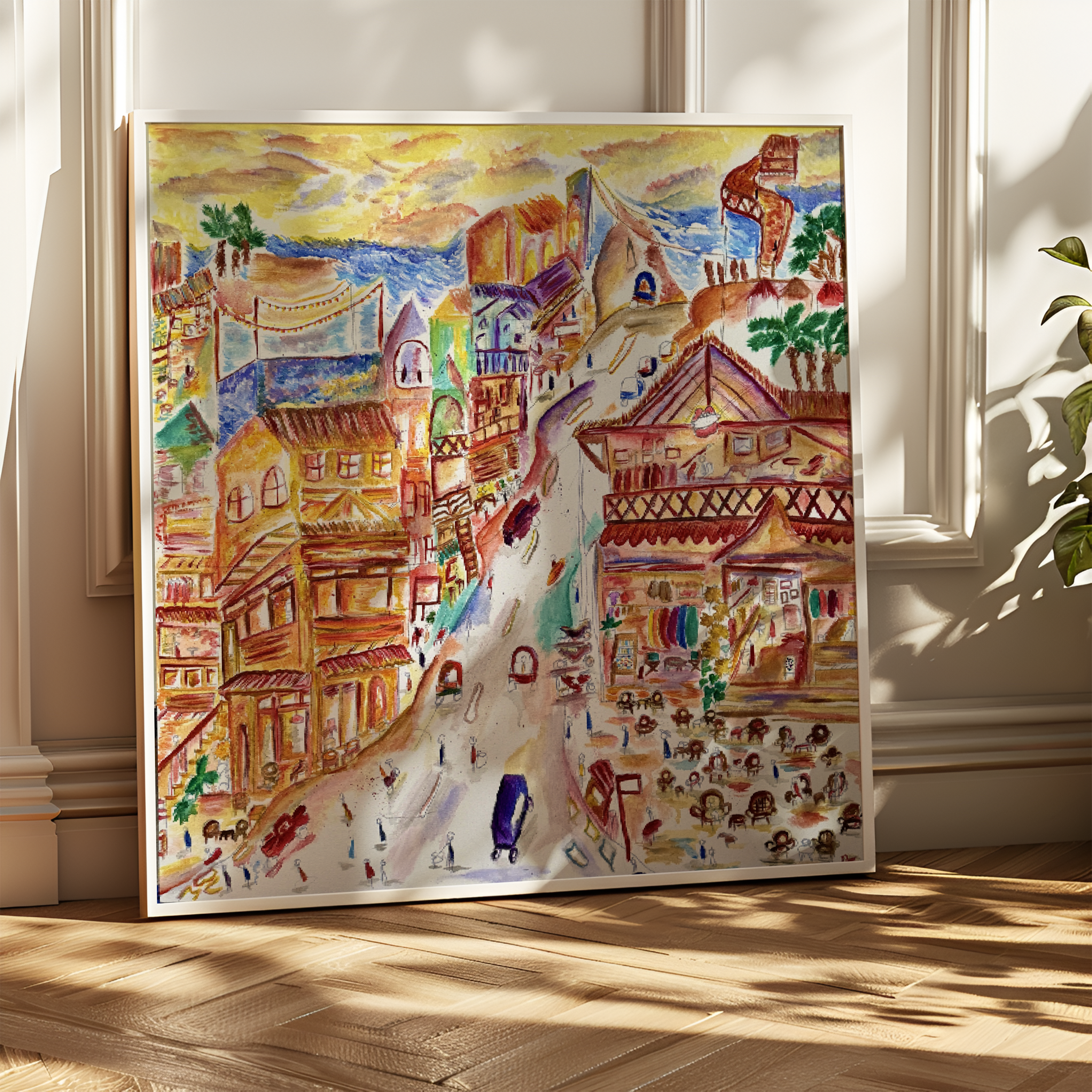 Siargao General Luna Village Poster Print (Limited Print)