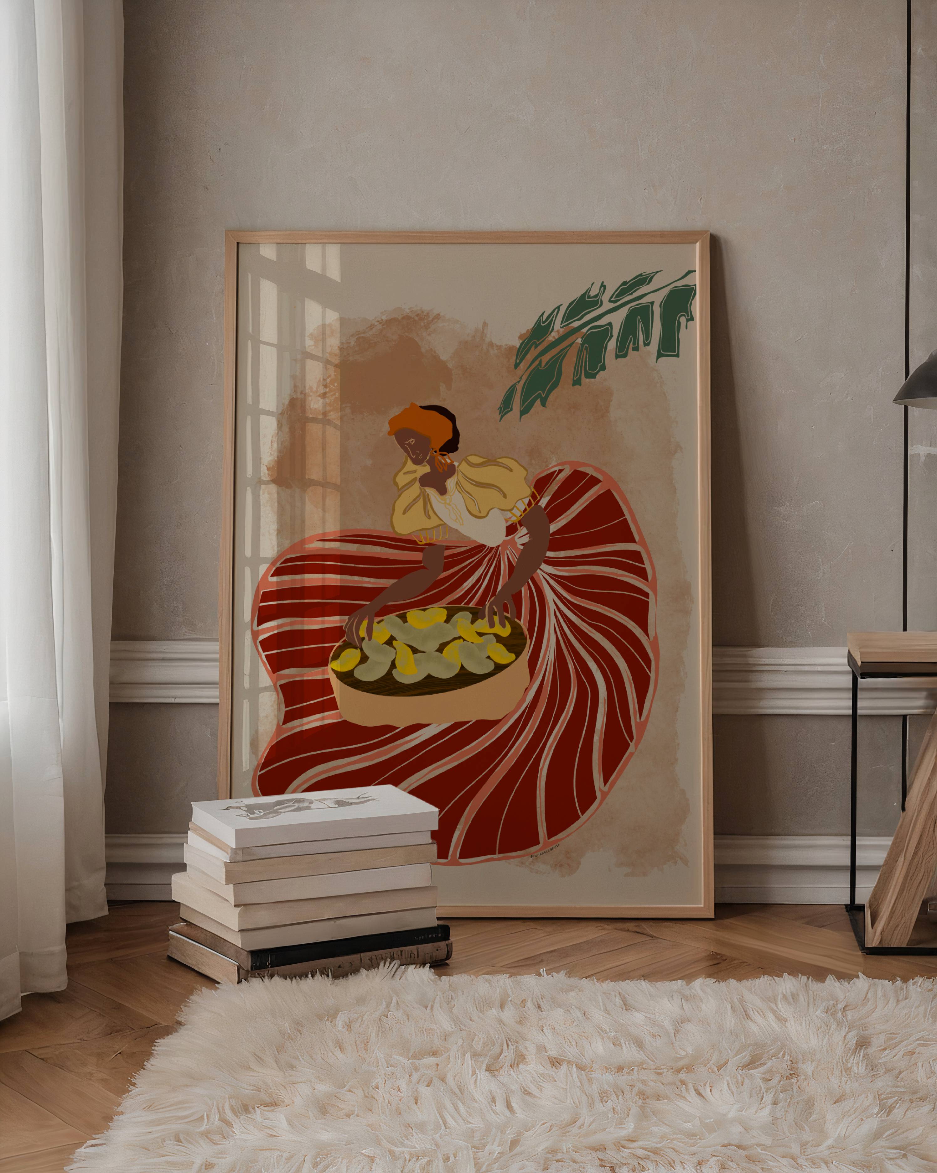 Pag-aani ng Mangga (The Mango Picker) (Limited Print)