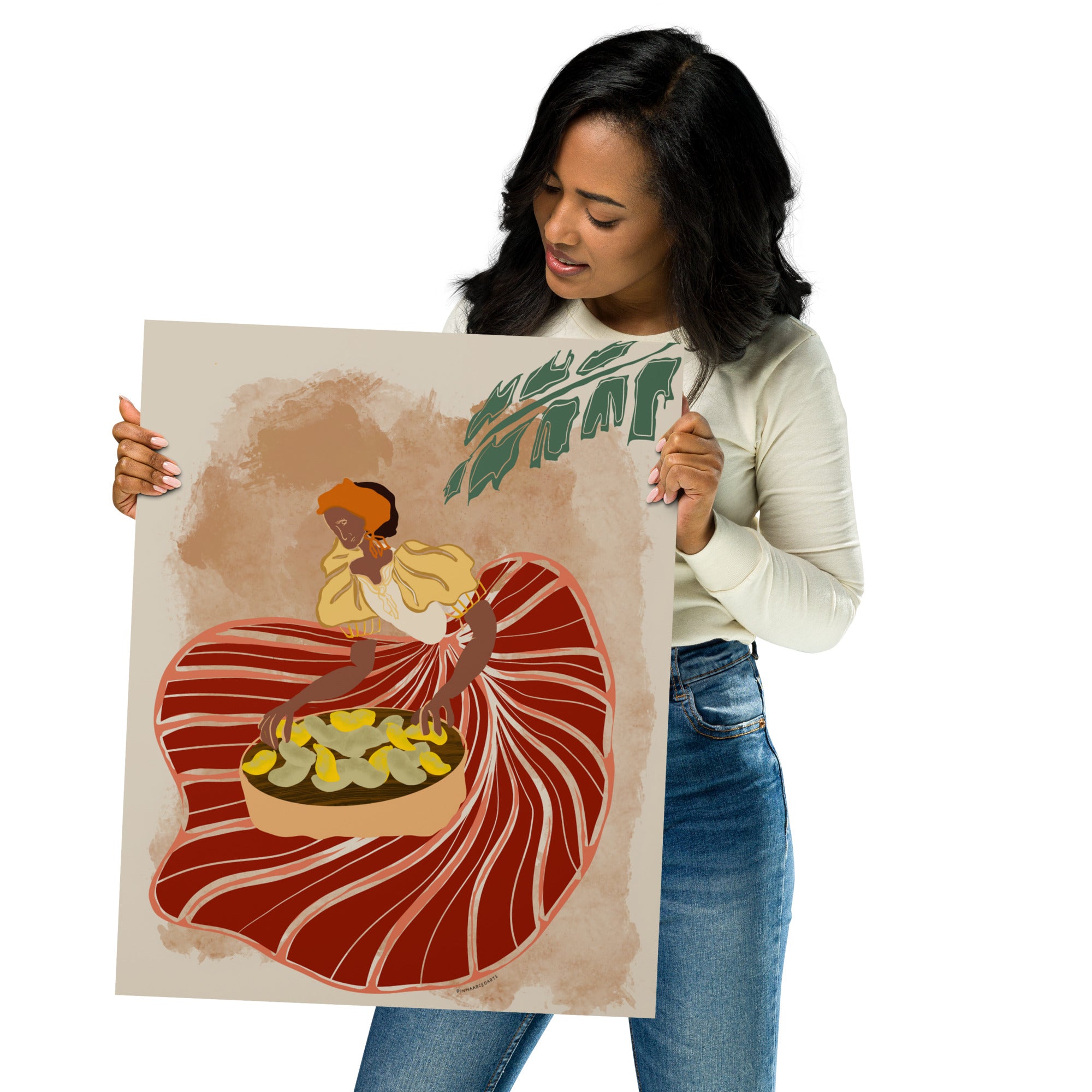Pag-aani ng Mangga (The Mango Picker) (Limited Print)