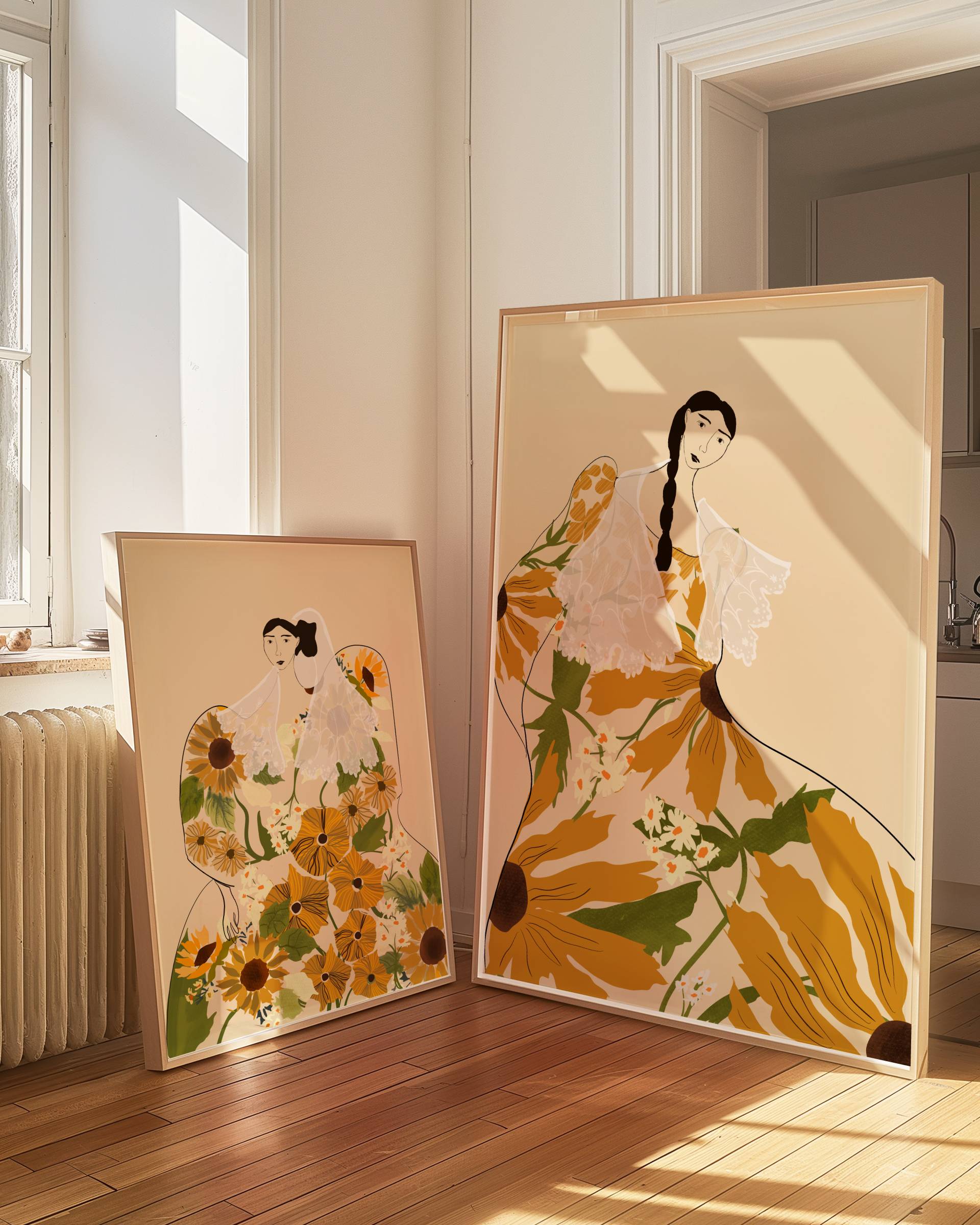 Sunflower Lady (Limited Print)