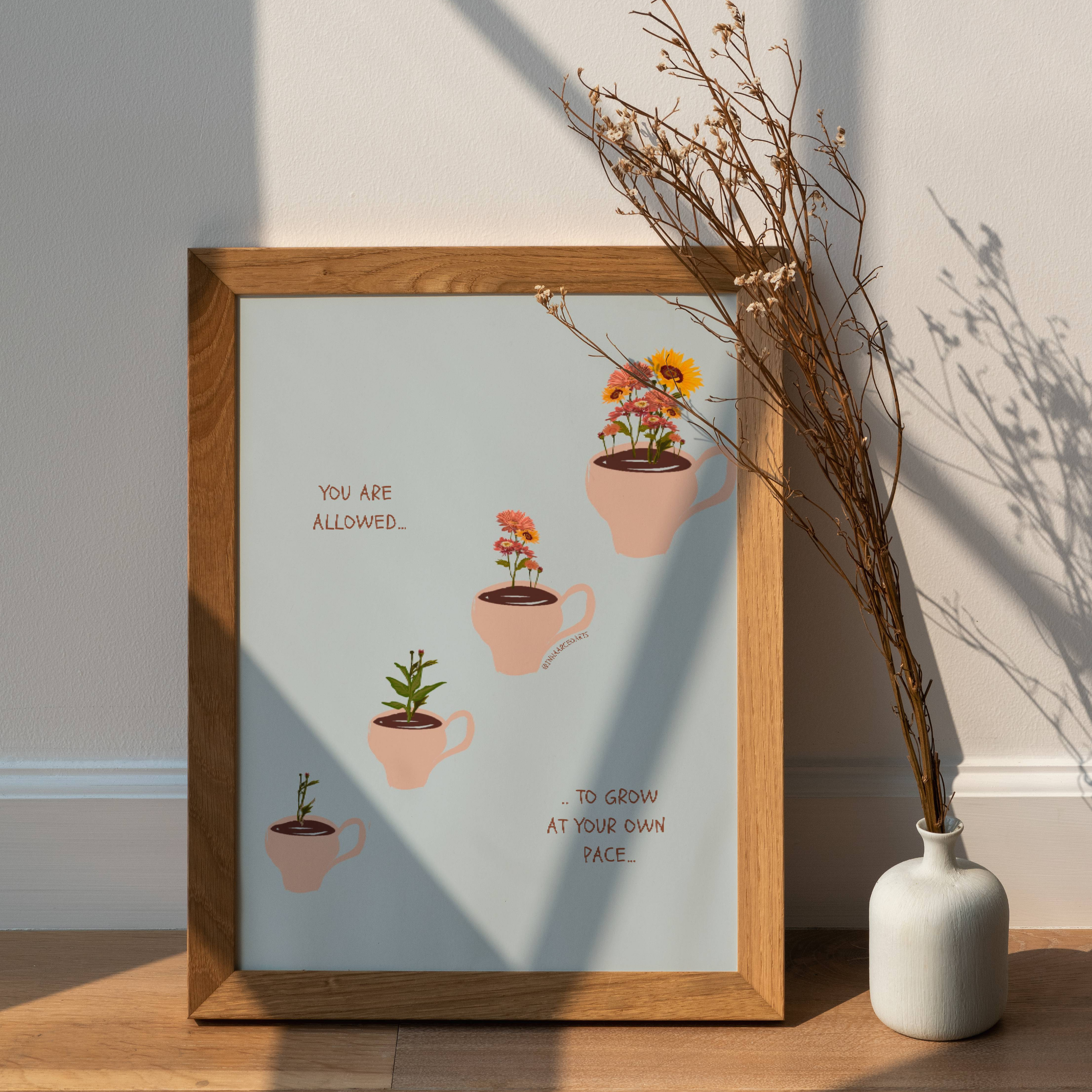 You are Allowed to Grow at Your Own Pace